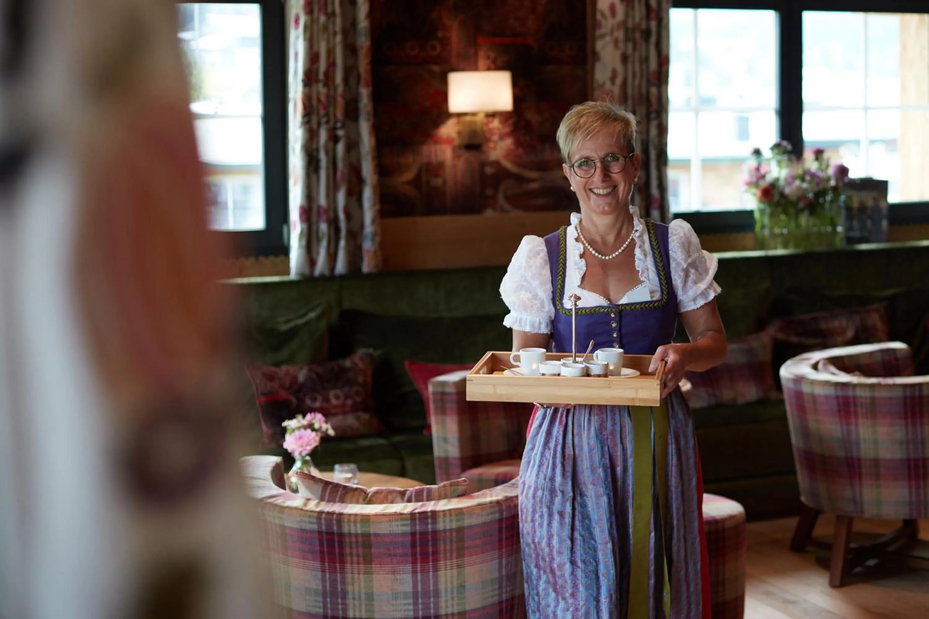 People in Kitzbühel Lodge