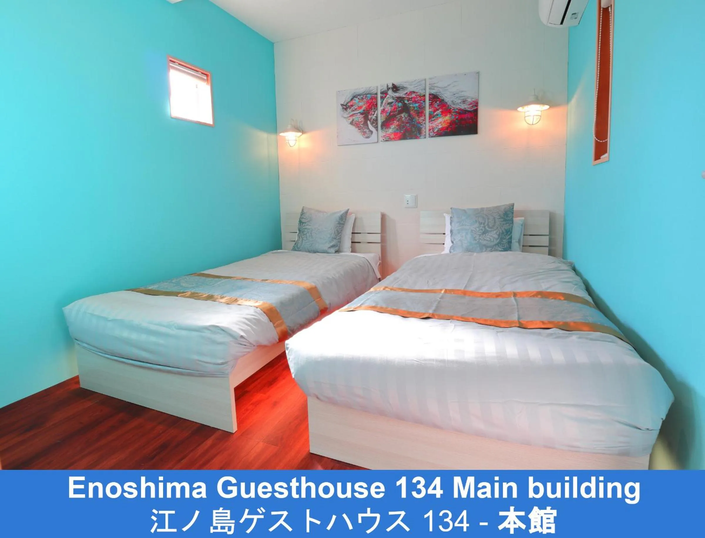 Bedroom, Bed in Enoshima Guest House 134