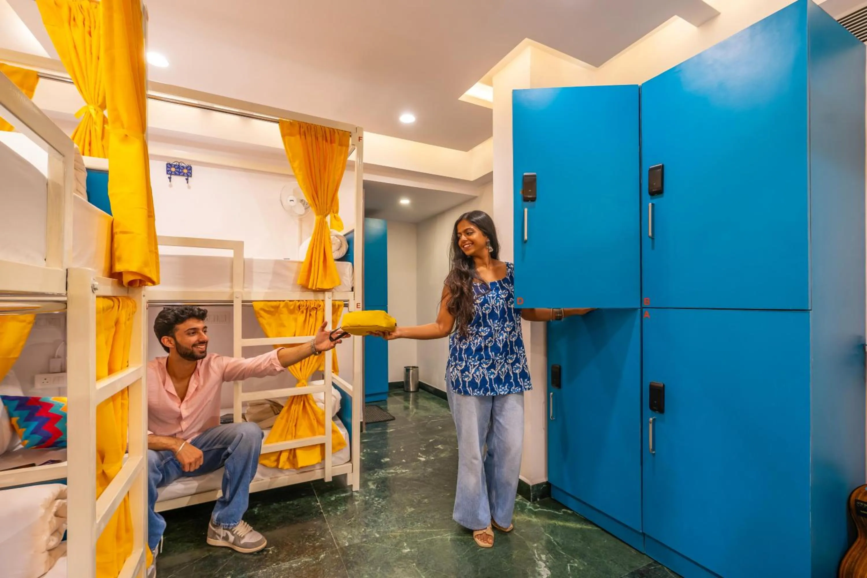 bunk bed in goSTOPS Udaipur