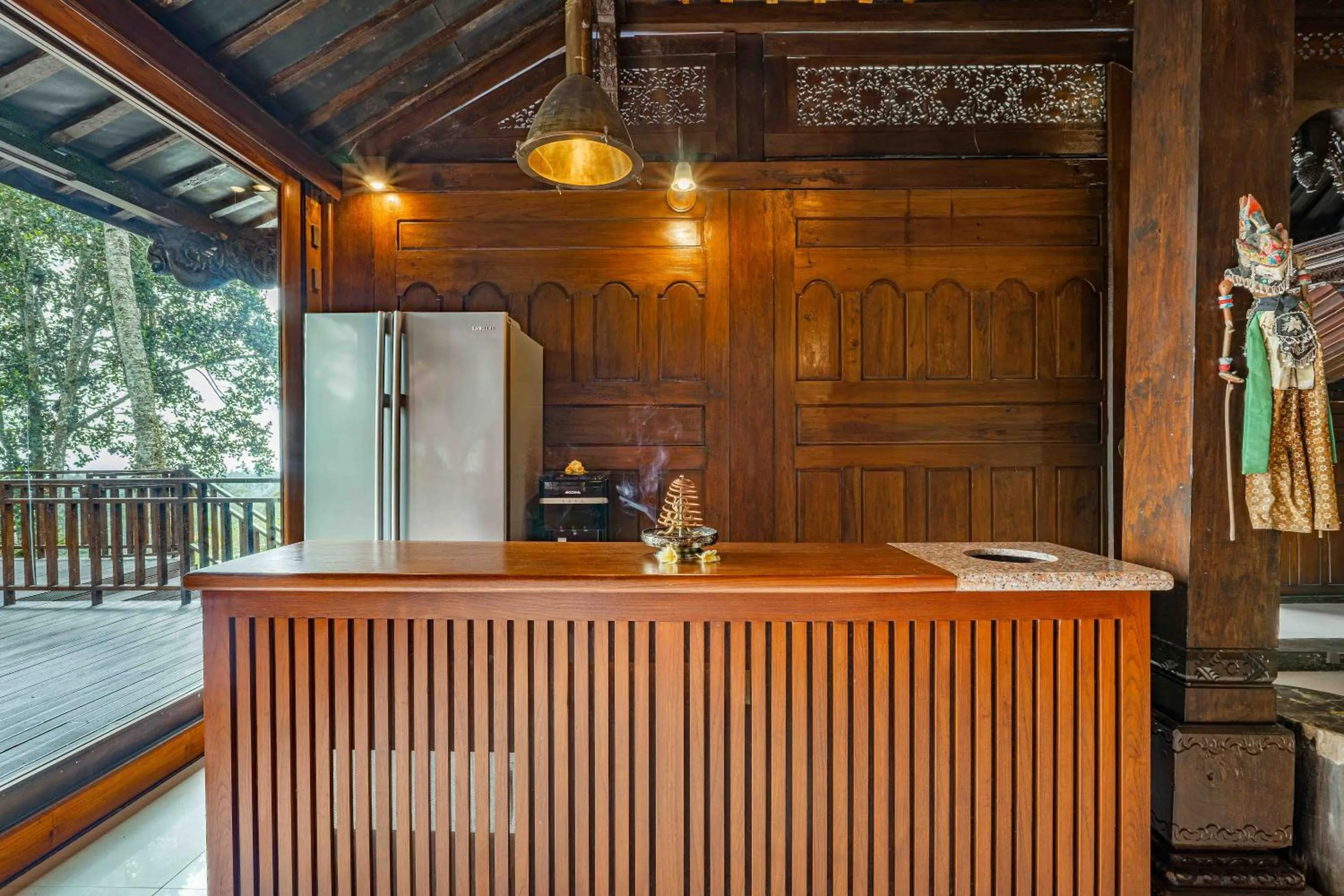 Kitchen or kitchenette in Alassari Plantation