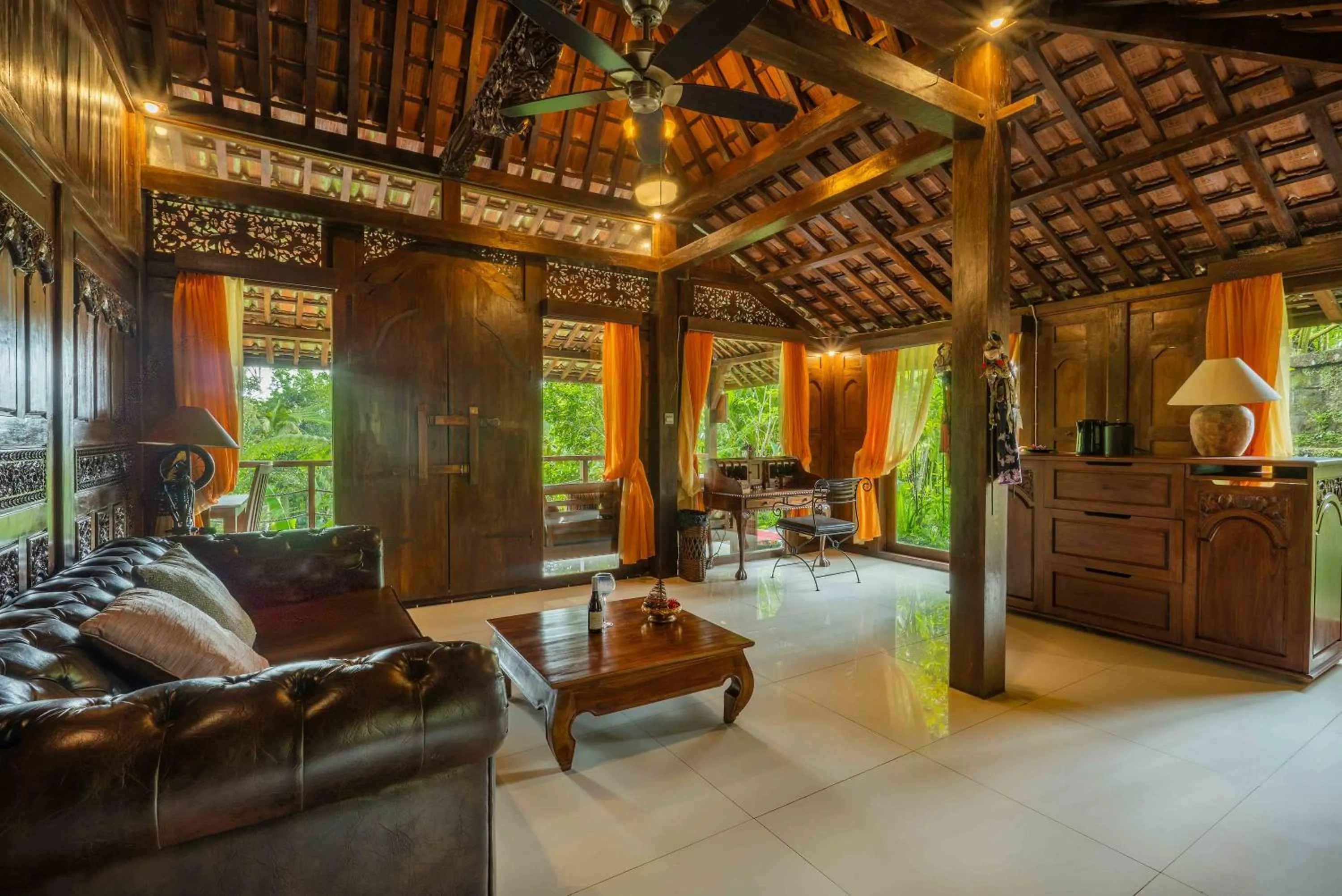 Living room in Alassari Plantation