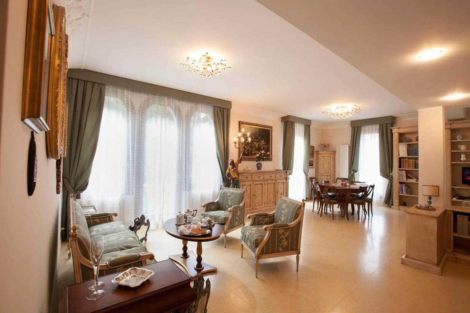 Living room in Residenza Campiello