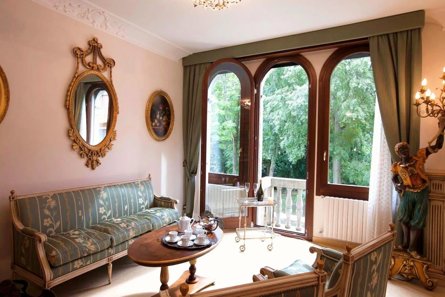 Living room in Residenza Campiello