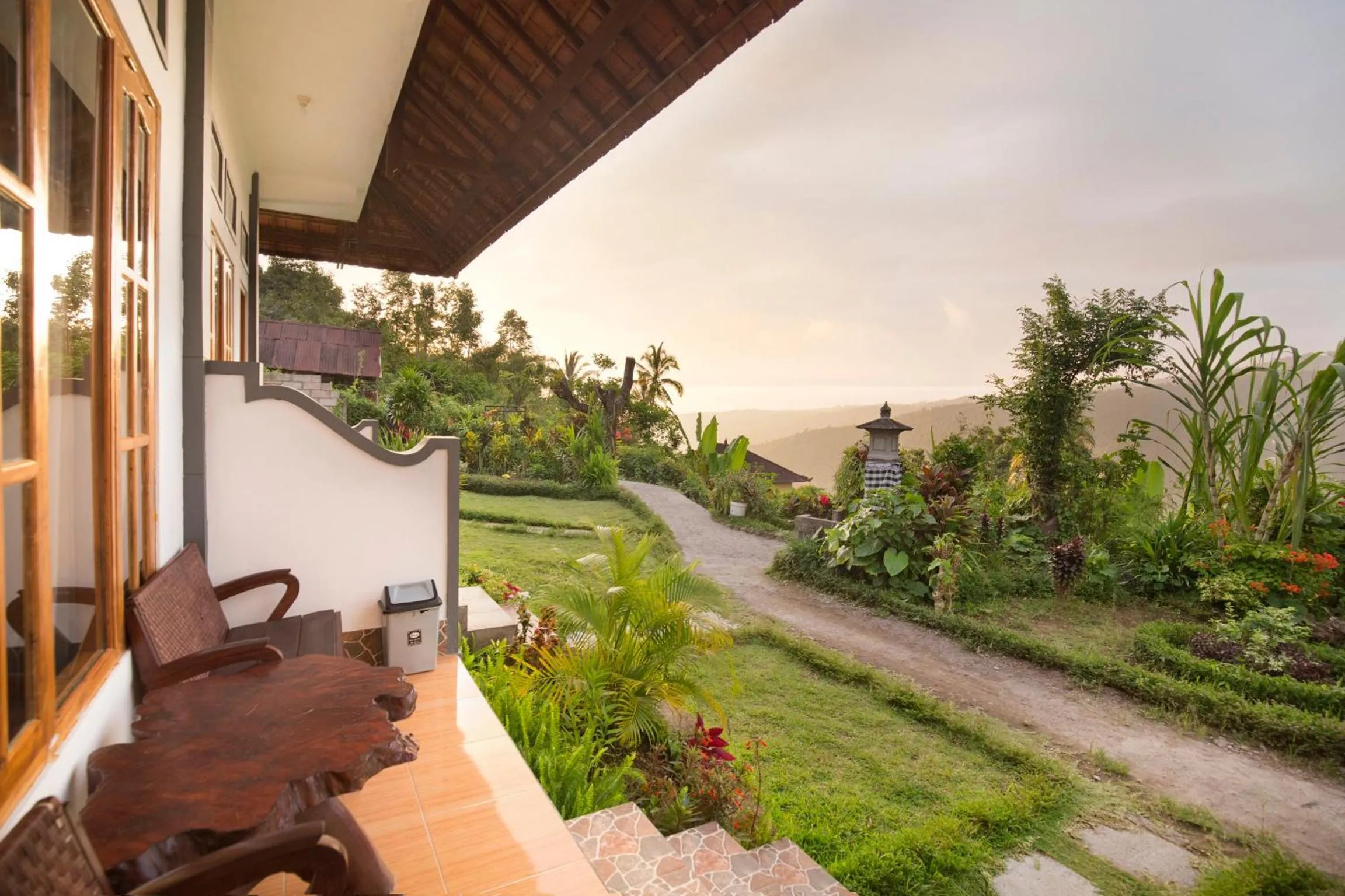 Sea view in Aris Homestay and Warung Made