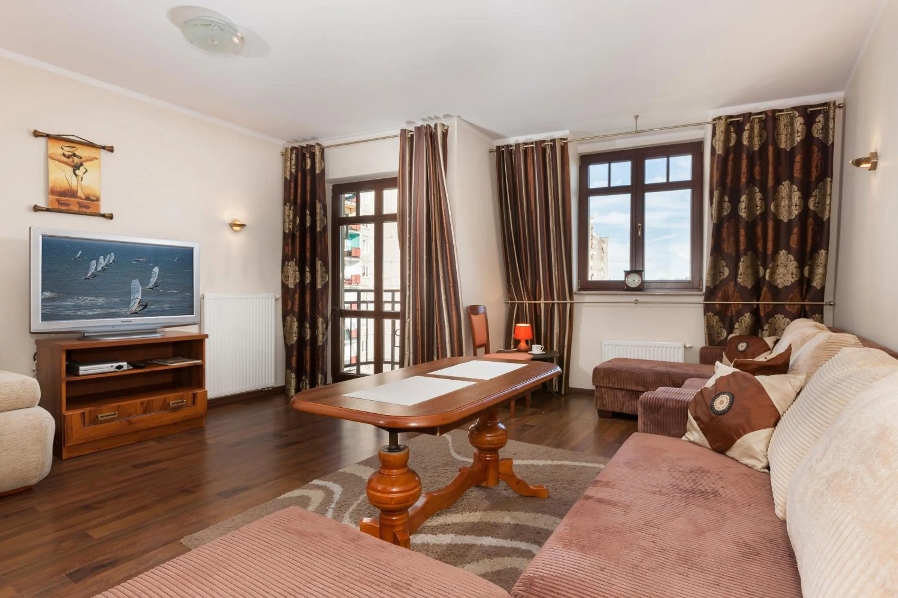Seating area in Apartamenty Pod Orłami by Noclegi Renters