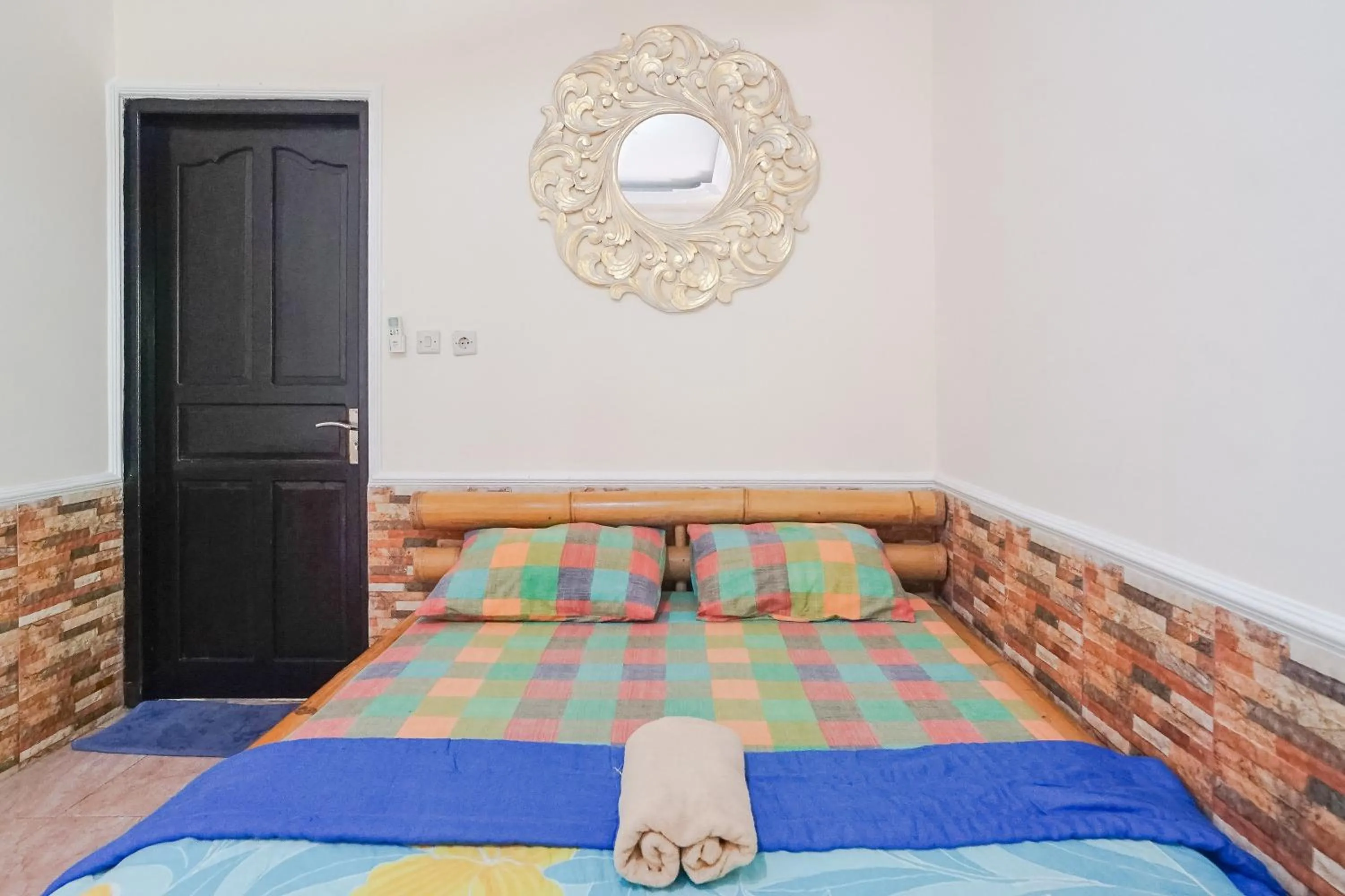 Bed in Green View Ubud Hostel Bali