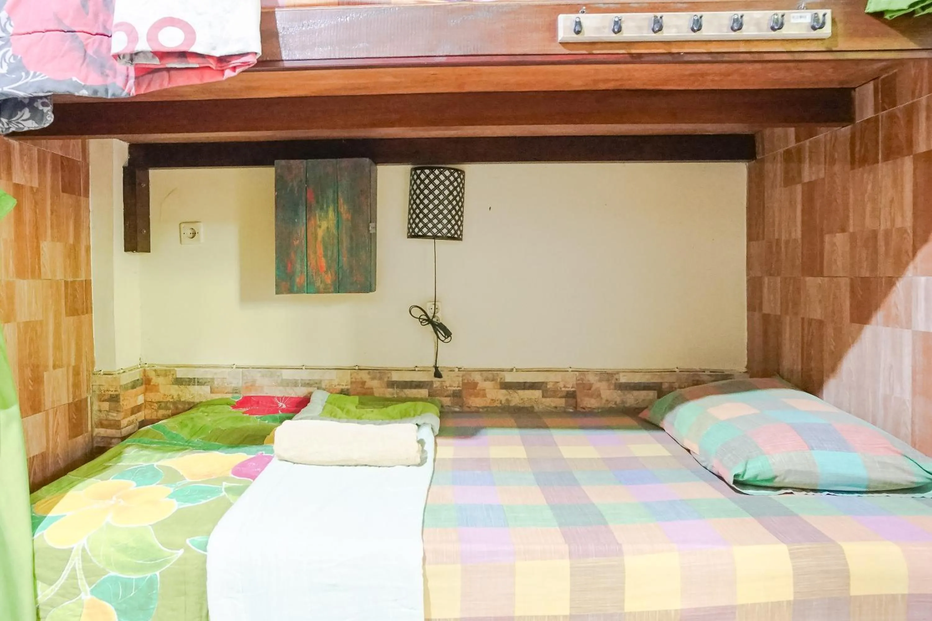 Bed in Green View Ubud Hostel Bali