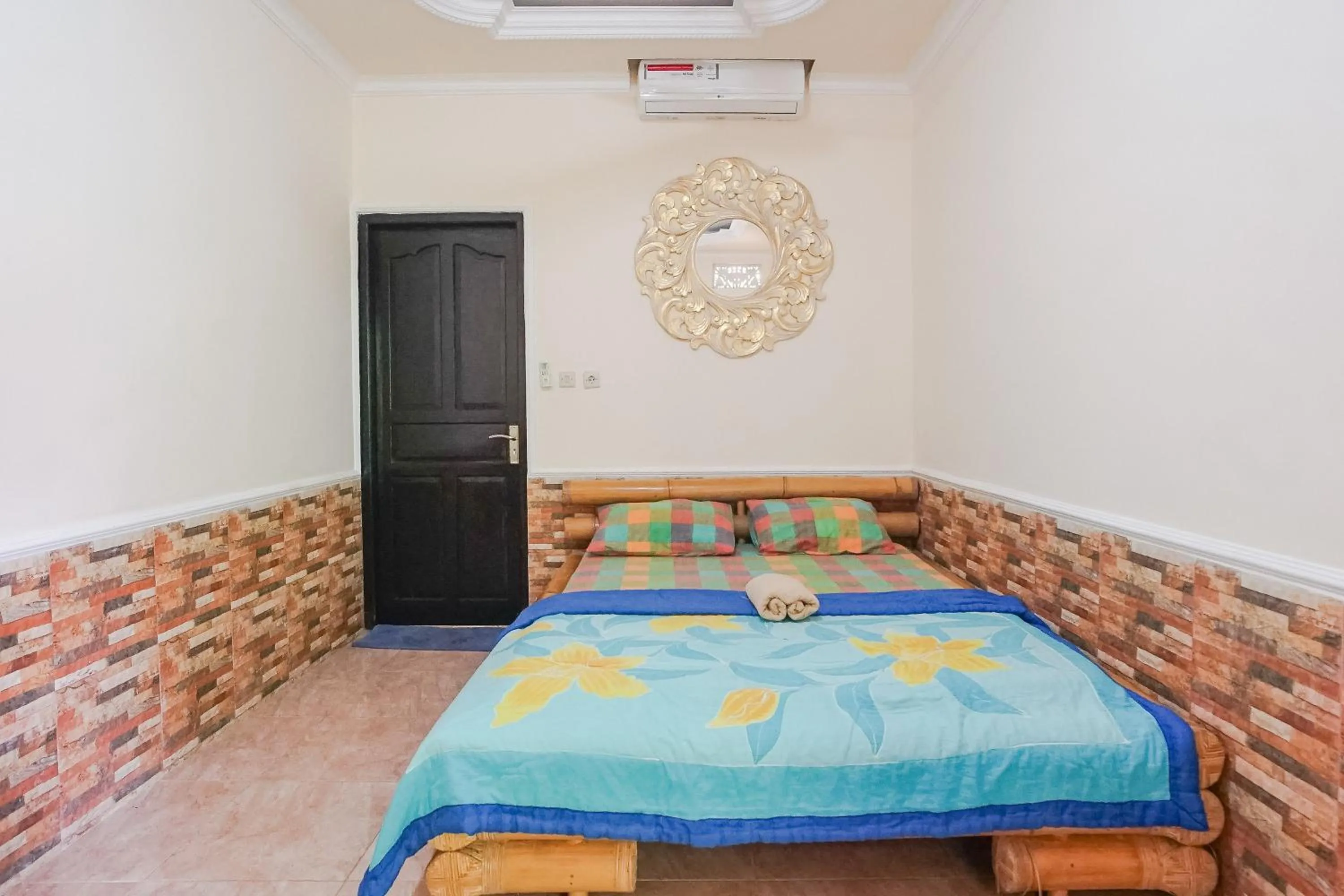 Bed in Green View Ubud Hostel Bali