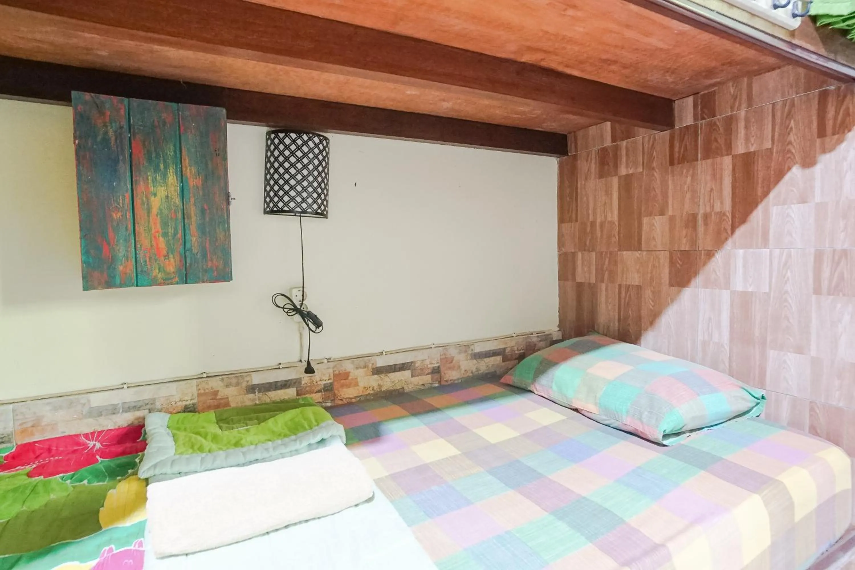 Bed in Green View Ubud Hostel Bali