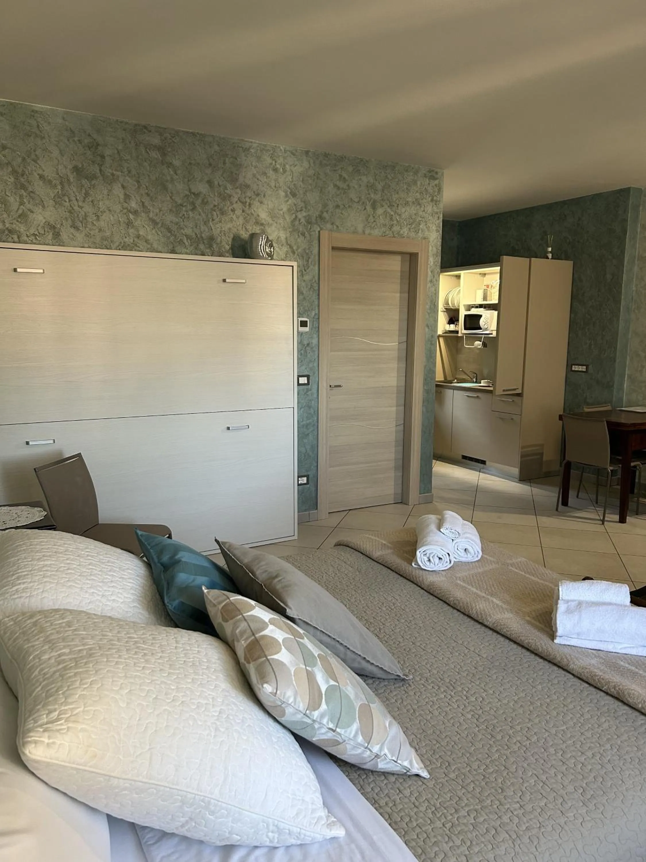 Bed in Rocche di Montexelo - Green Key Apartments & spa