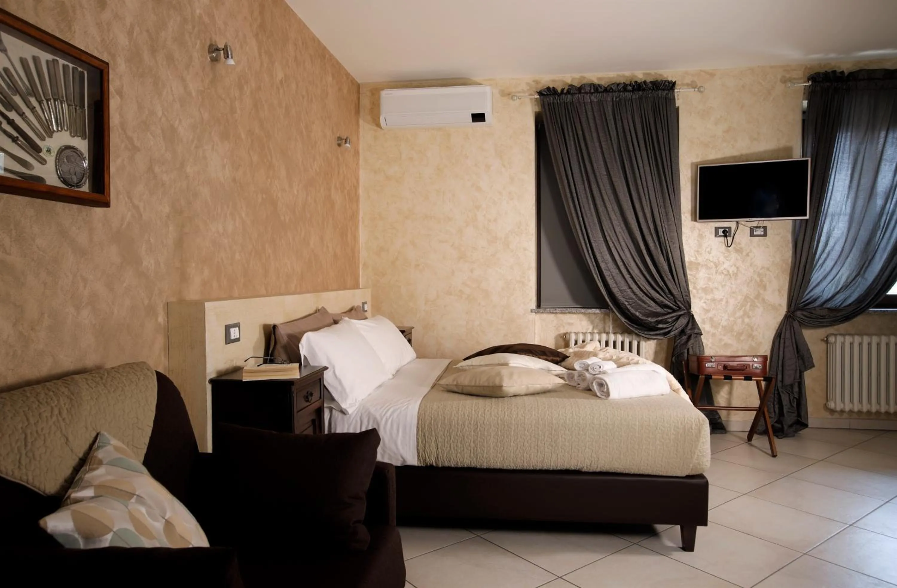 Bed in Rocche di Montexelo - Green Key Apartments & spa
