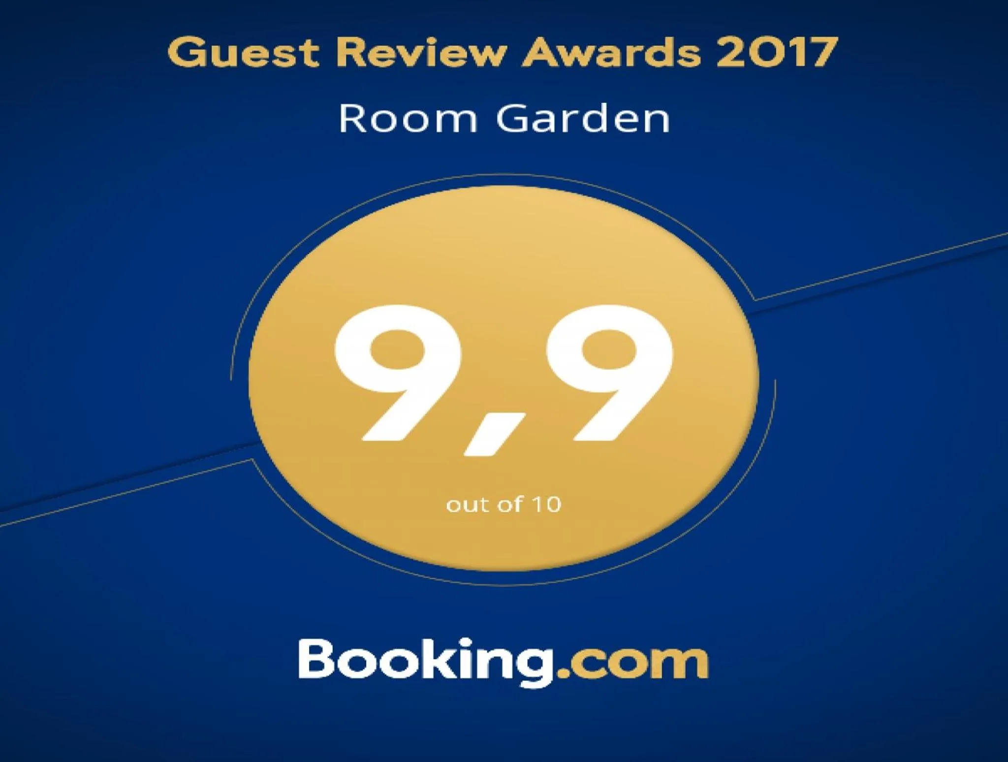 Certificate/Award in Rooms Garden