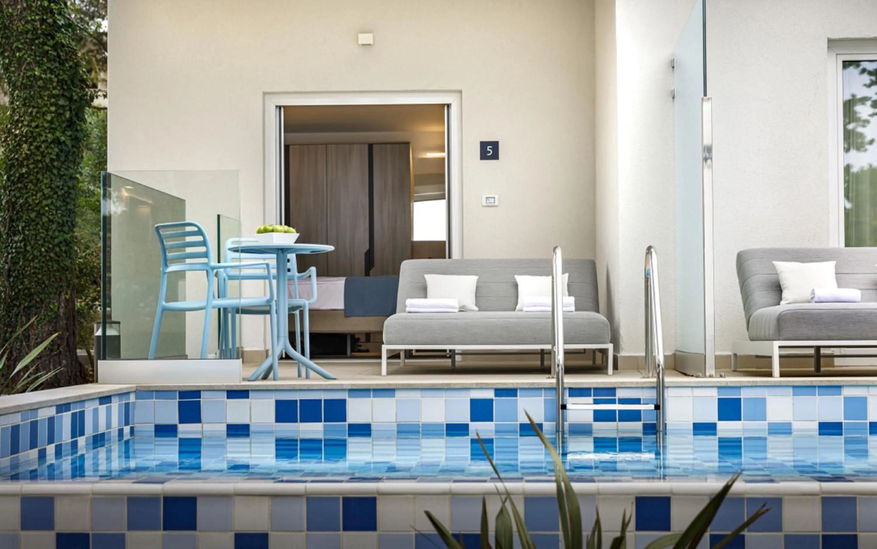 Balcony/Terrace in Valamar Carolina Hotel & Villas