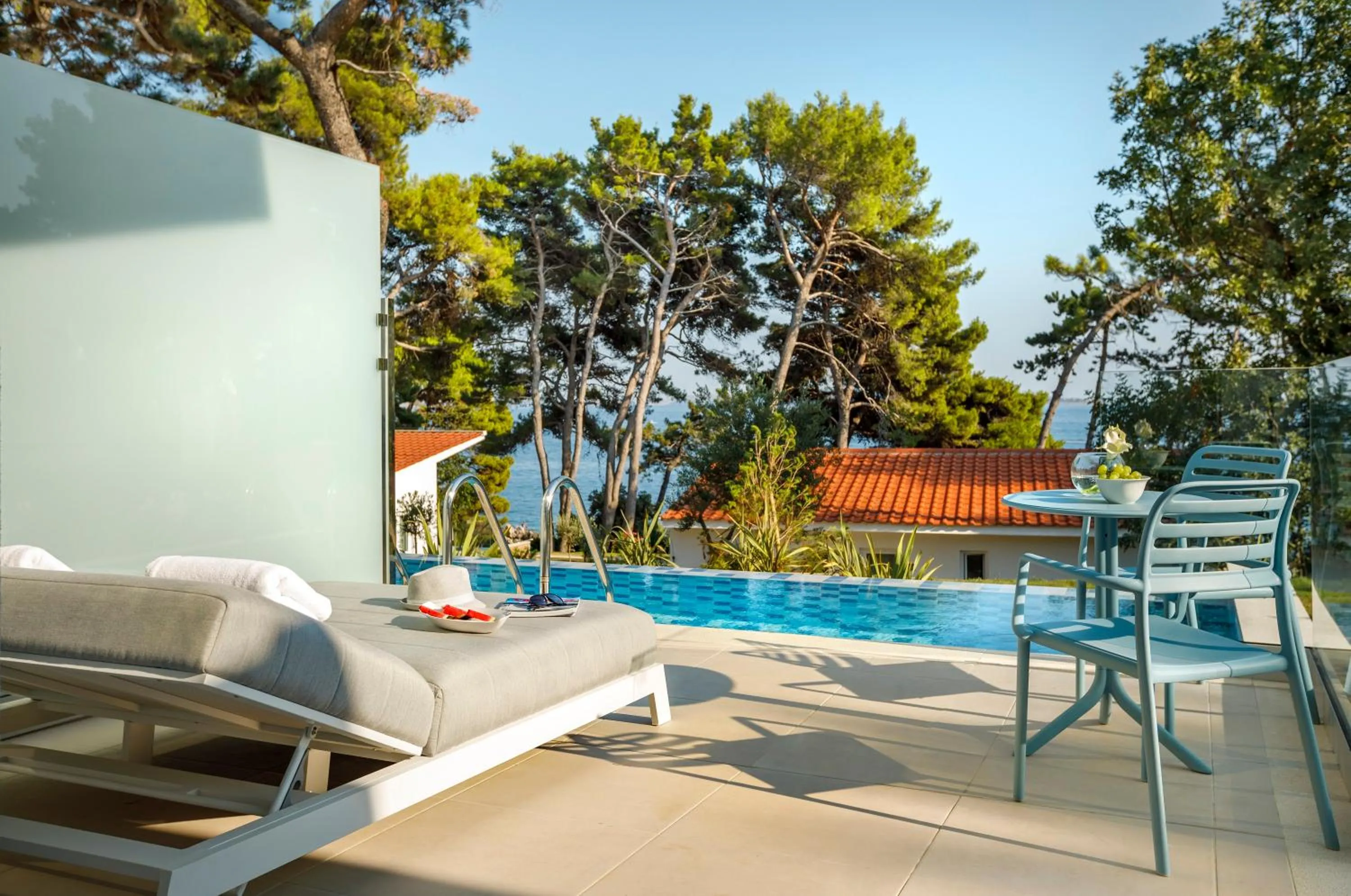 Balcony/Terrace in Valamar Carolina Hotel & Villas