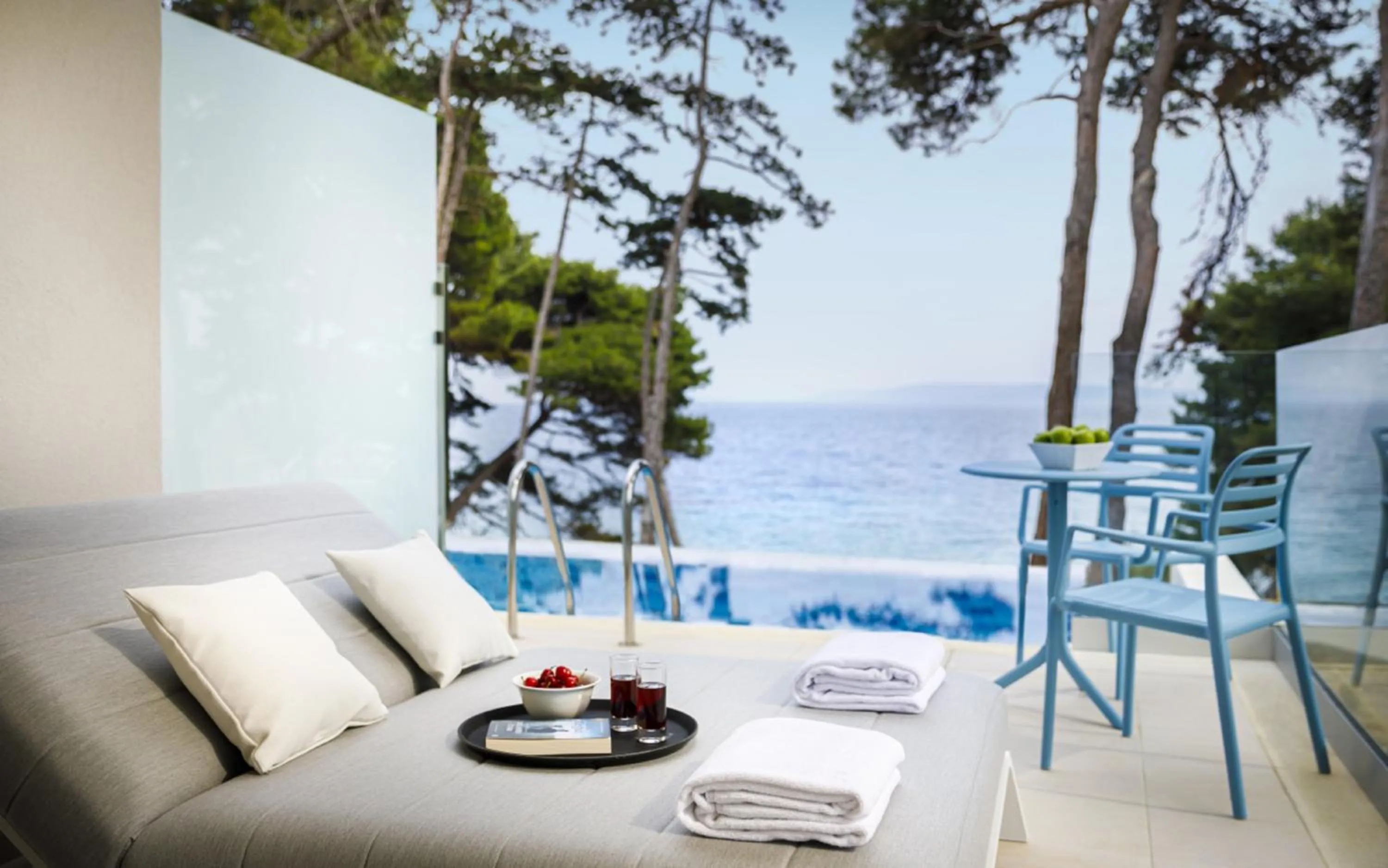 Balcony/Terrace in Valamar Carolina Hotel & Villas