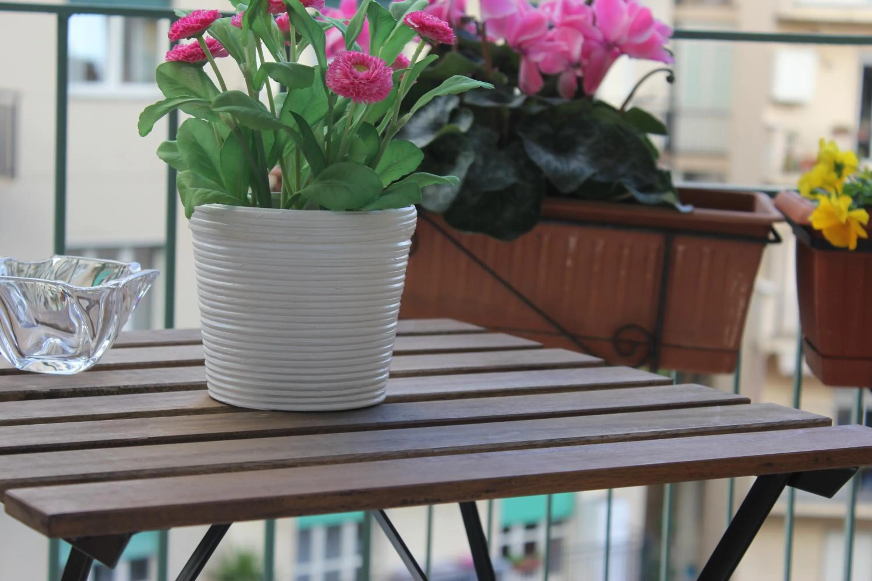 Balcony/Terrace in B&B Carolina Napoli-Vomero