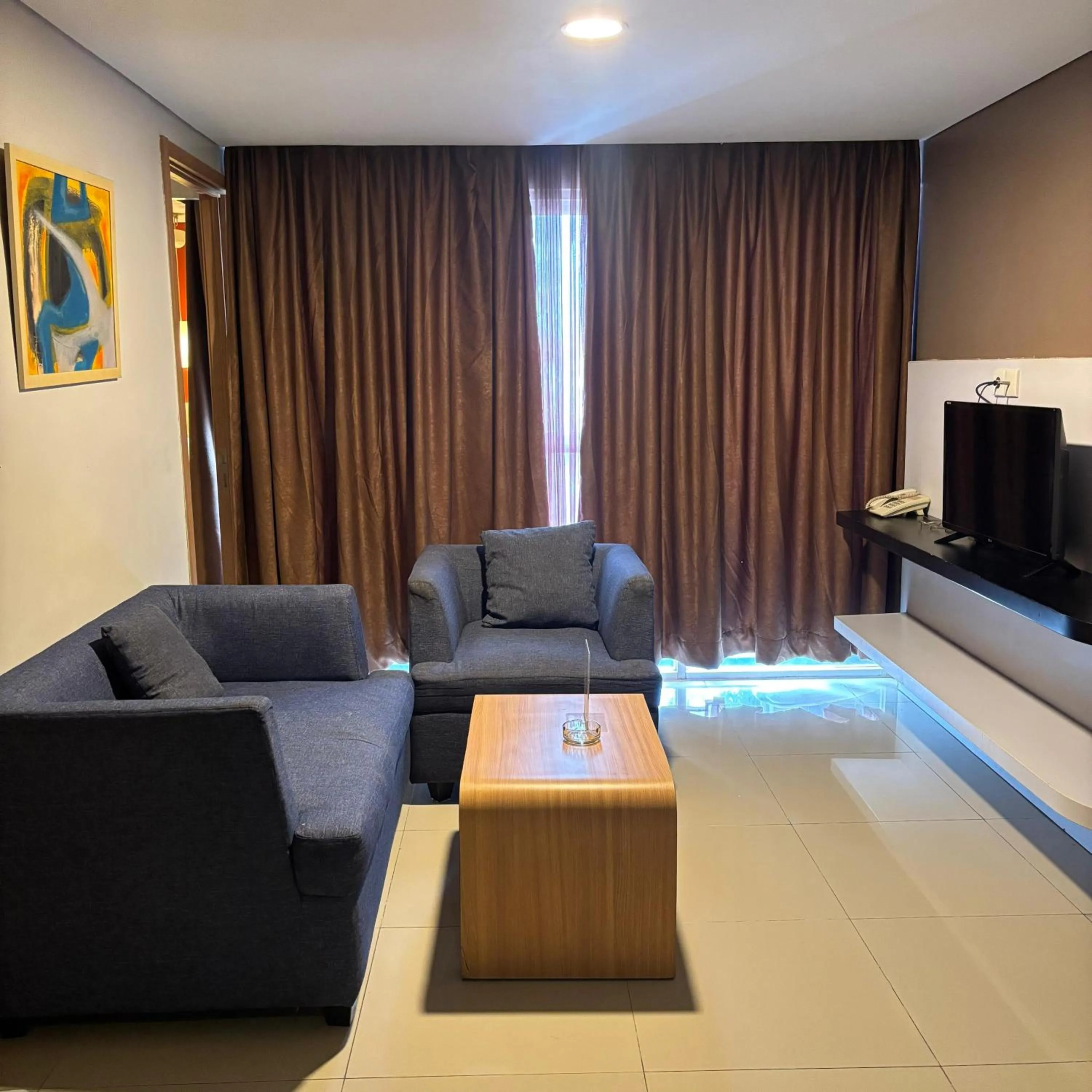 Living room in Kyriad Haka Makassar