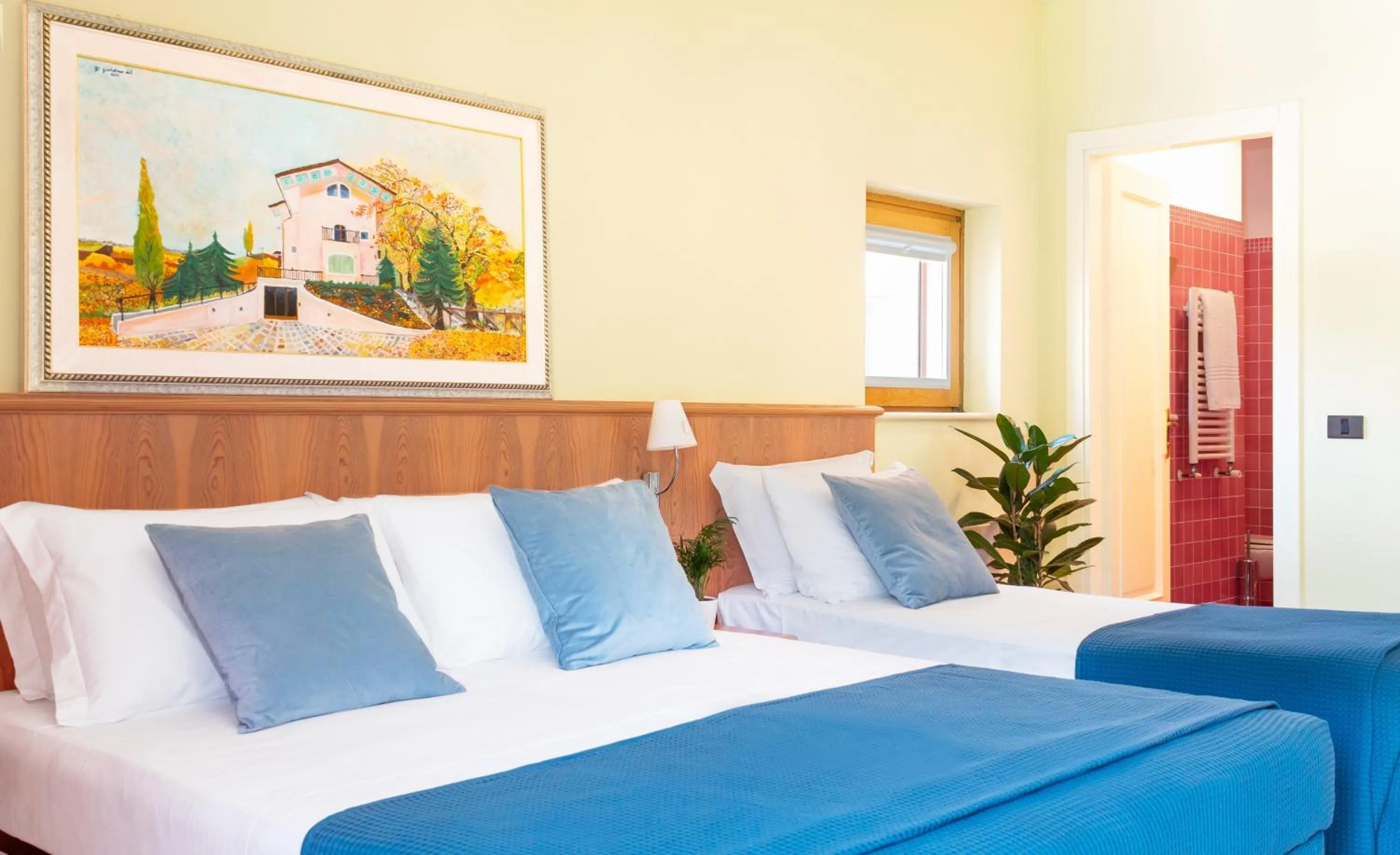 Bedroom, Bed in Albergo Il Giardino del Rio