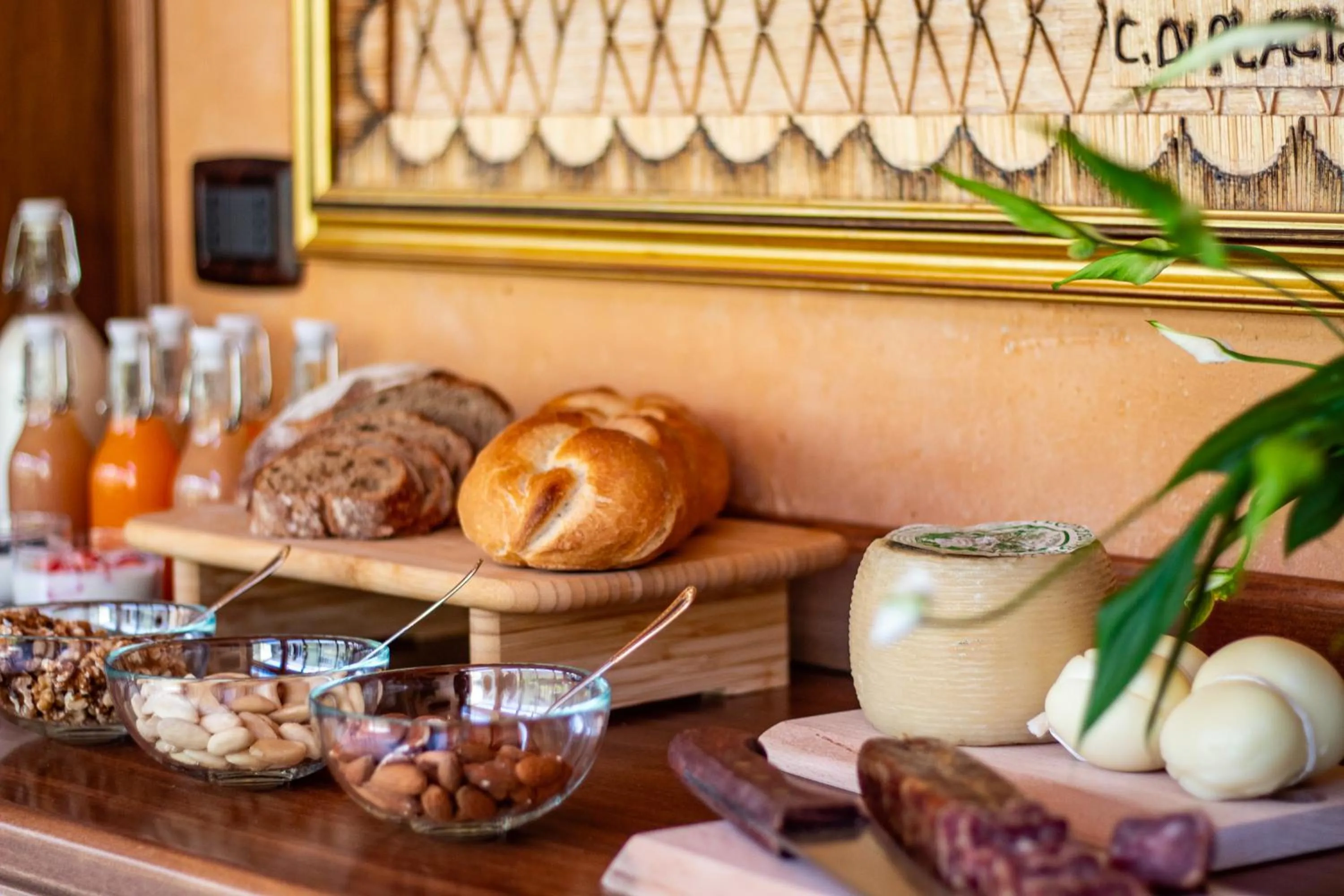 Food and drinks in Albergo Il Giardino del Rio