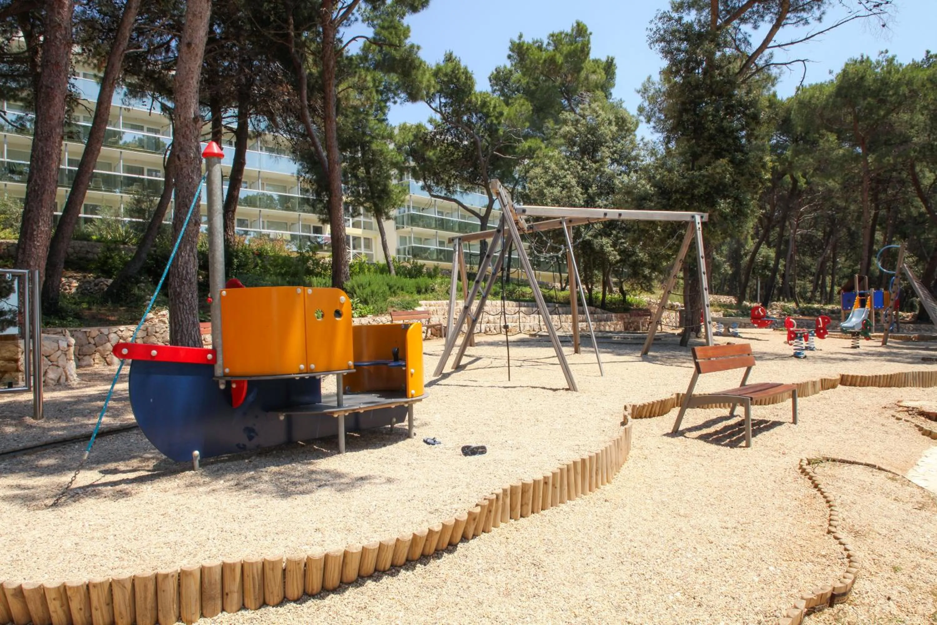 Children play ground in Hotel Aurora