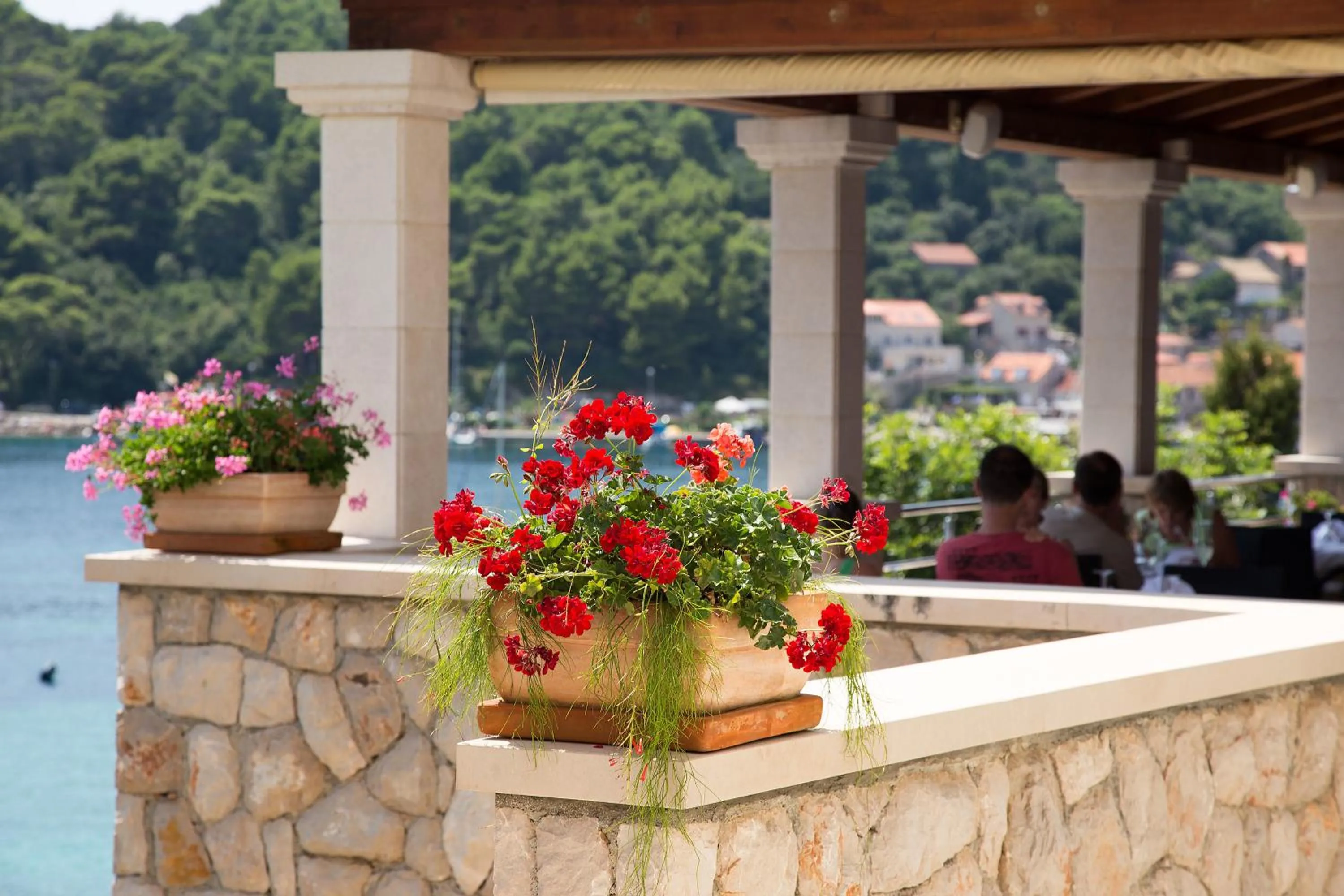 Property building in Hotel Bozica Dubrovnik Islands