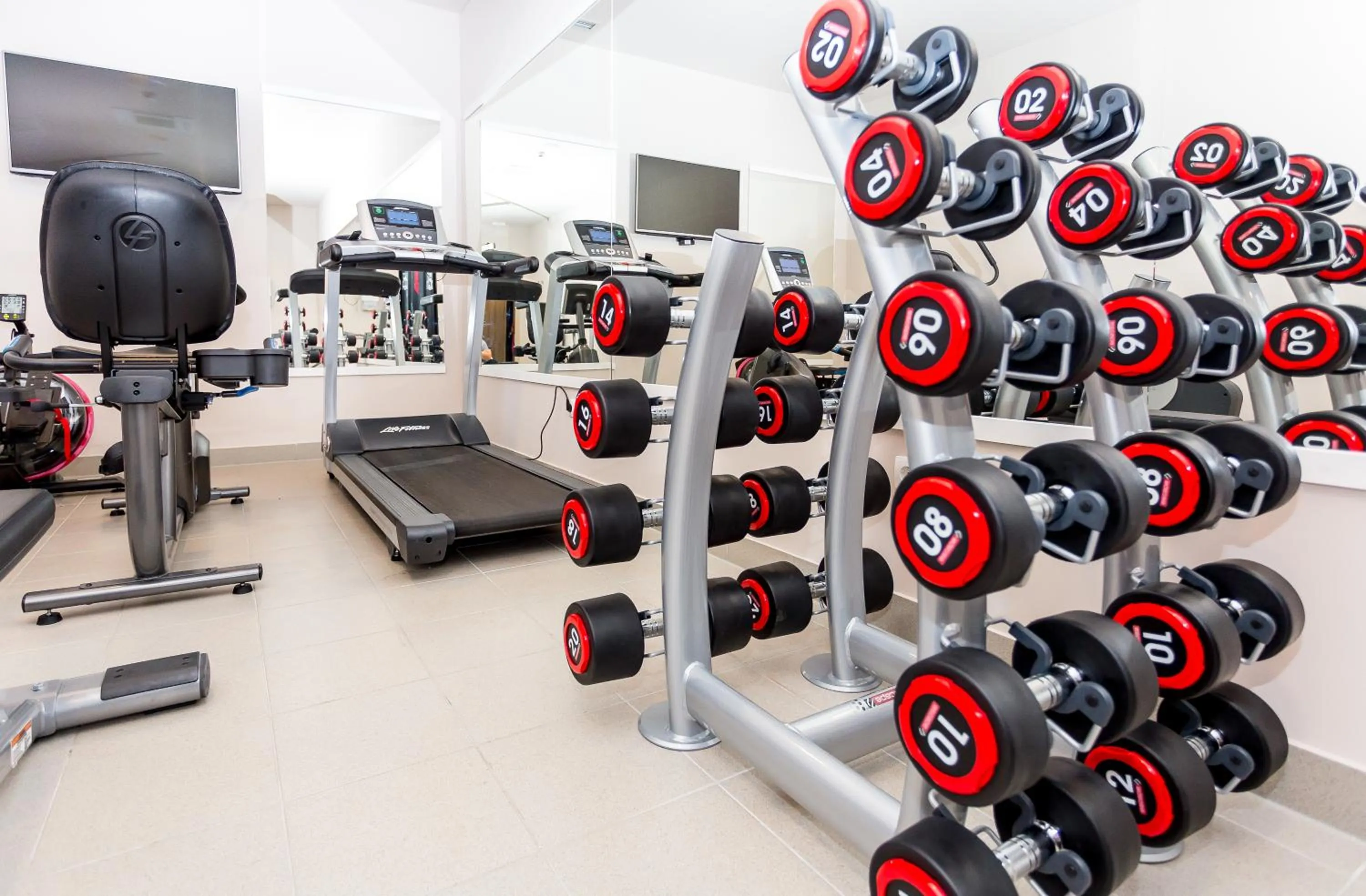 Fitness centre/facilities in Hotel Plaža Duće
