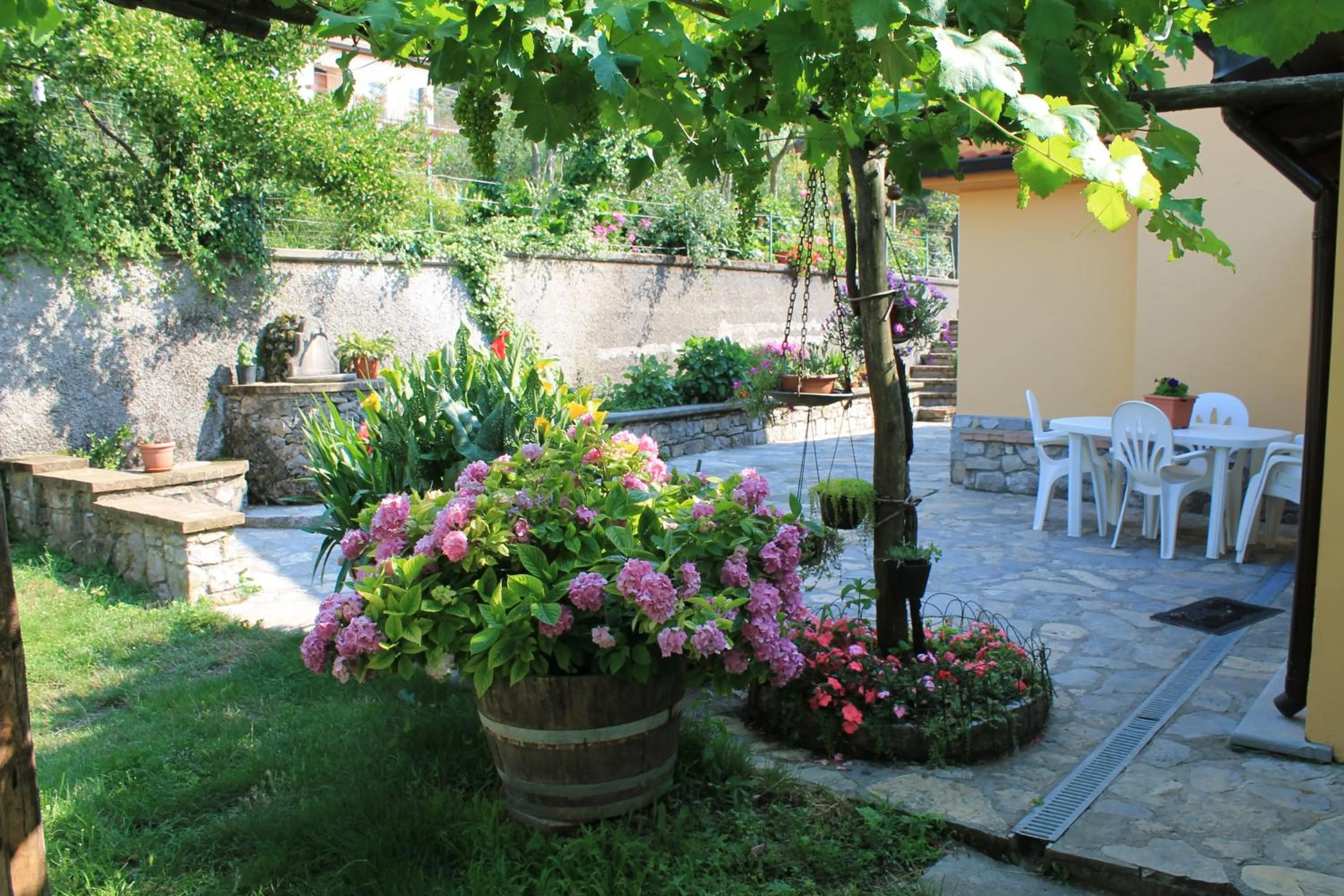 Patio in B&B Matilde