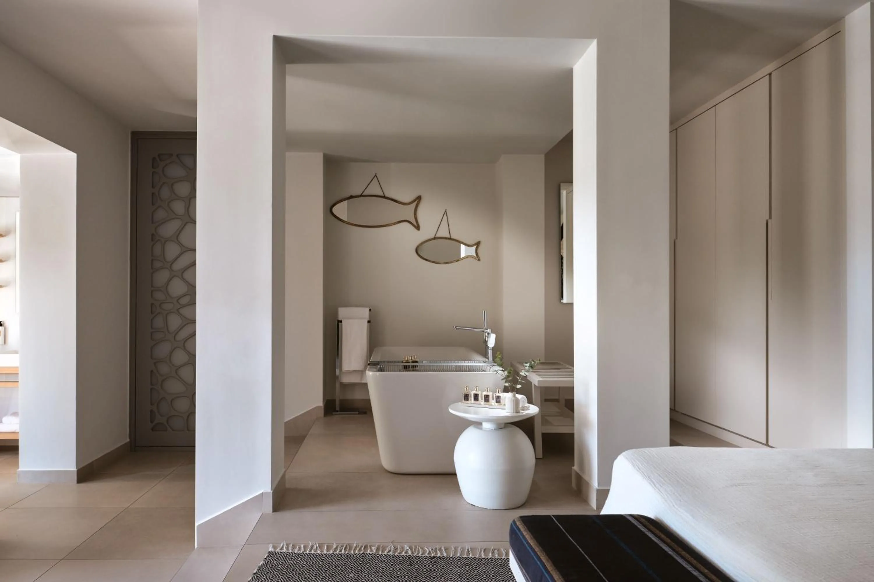 Bed in Eagles Villas - Small Luxury Hotels of The World