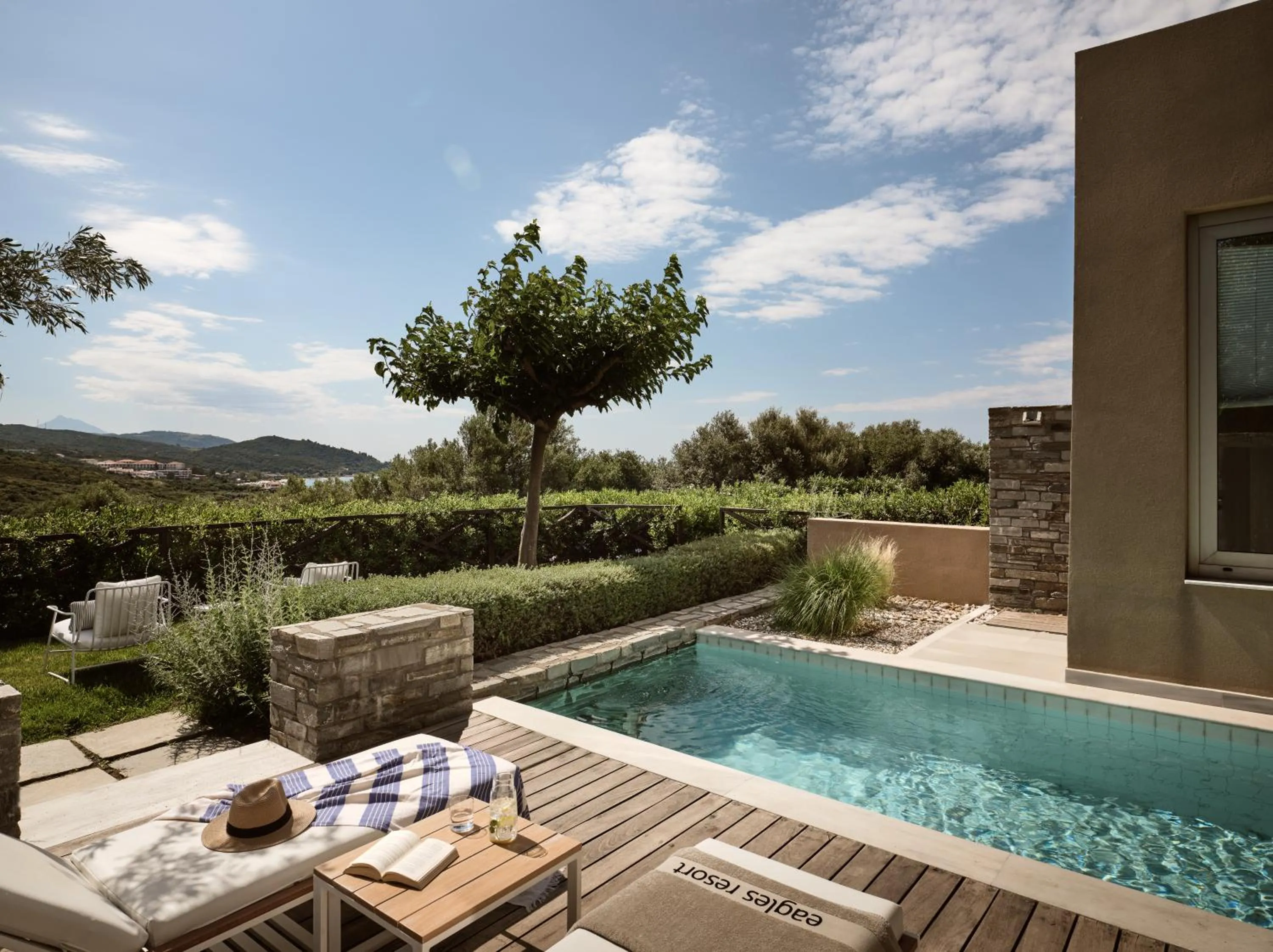 Patio in Eagles Villas - Small Luxury Hotels of The World