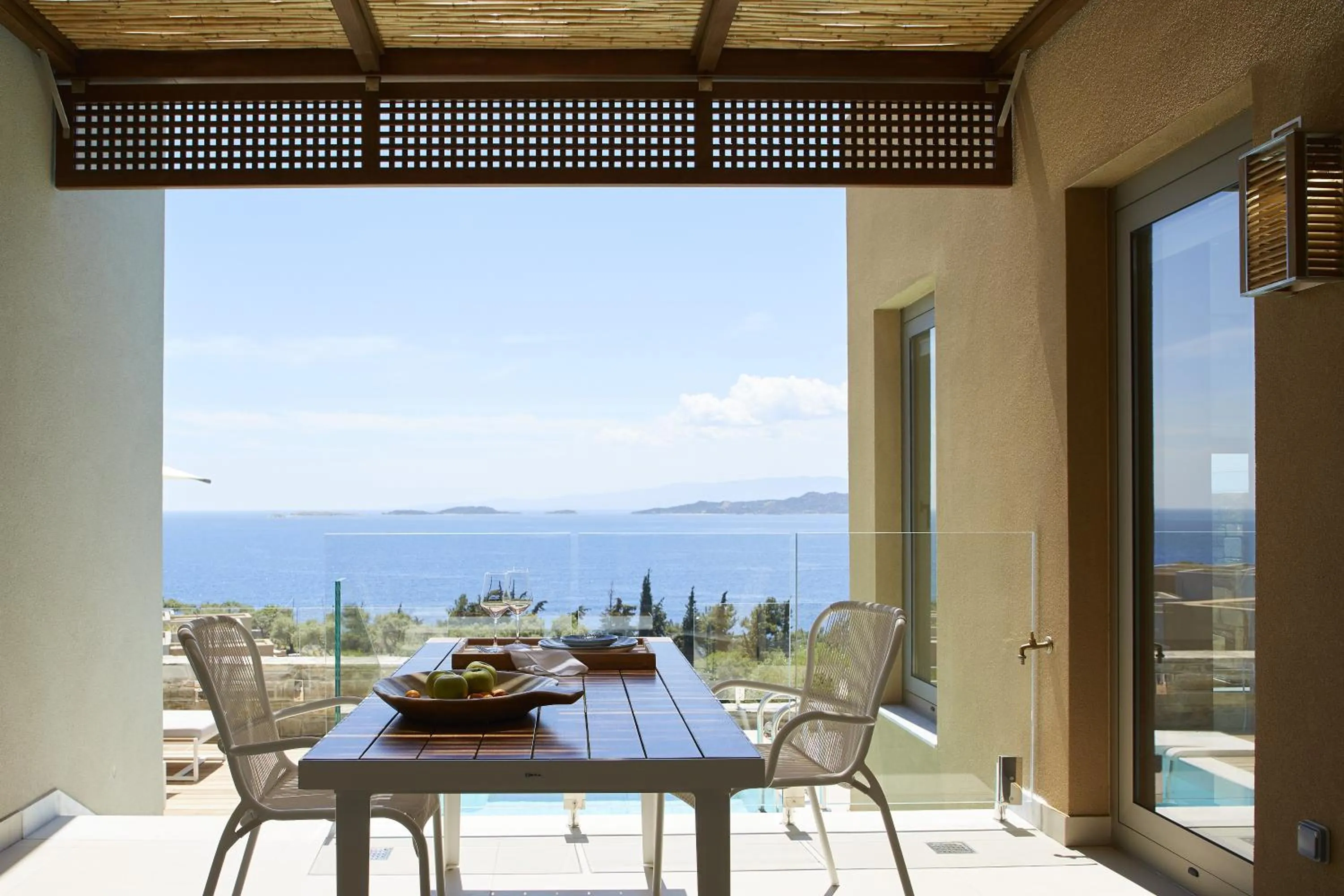 Patio in Eagles Villas - Small Luxury Hotels of The World