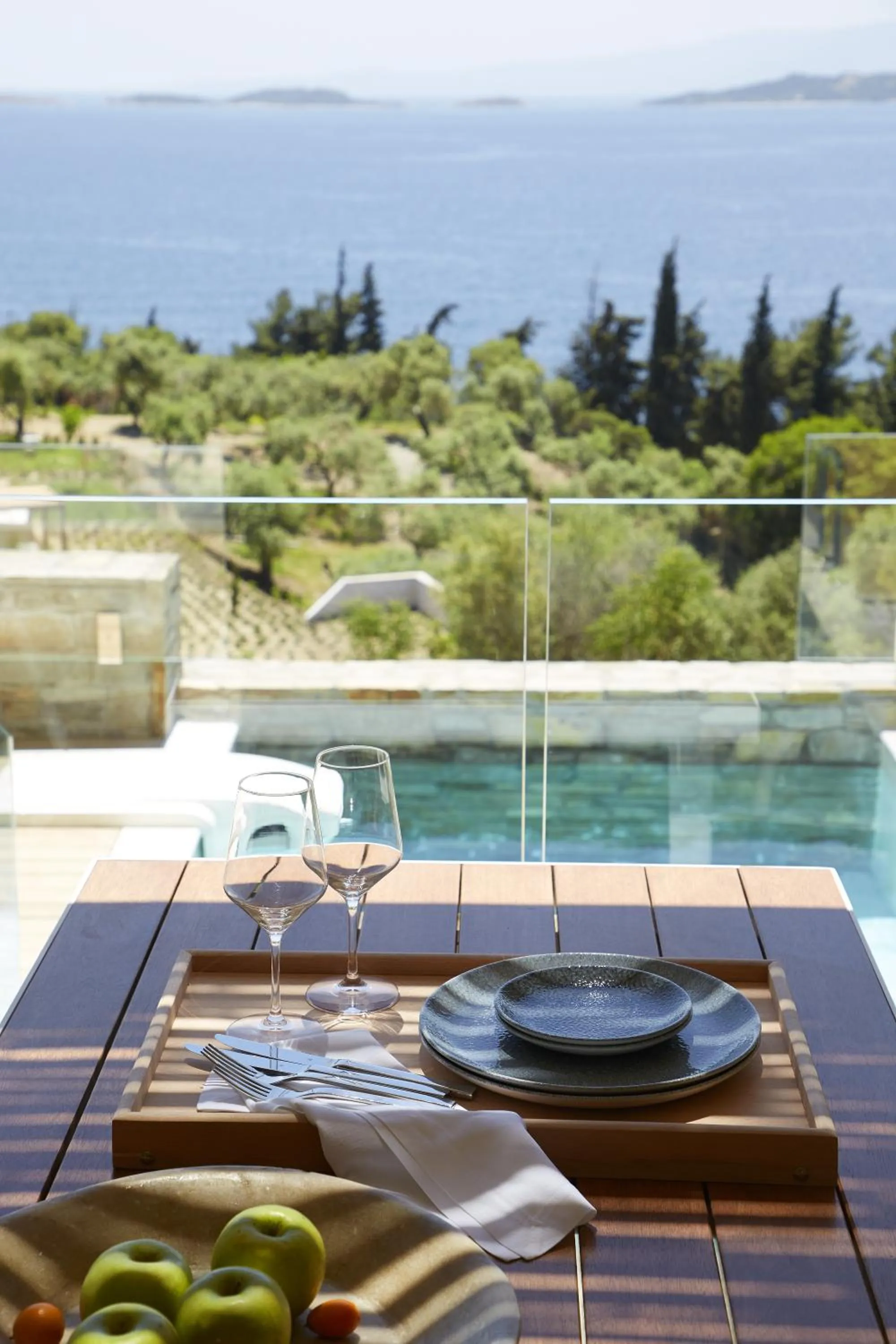 Patio in Eagles Villas - Small Luxury Hotels of The World