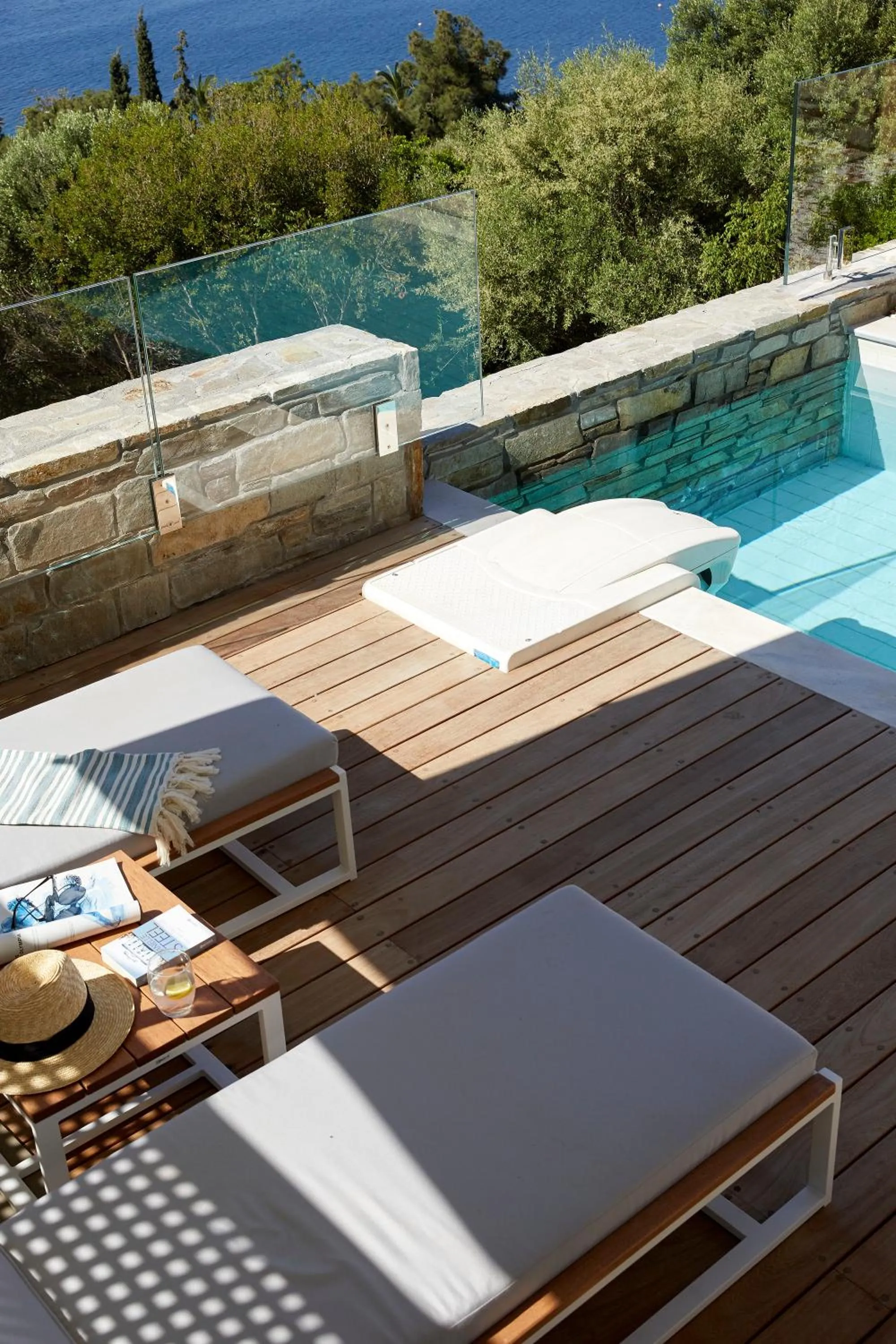 Seating area in Eagles Villas - Small Luxury Hotels of The World