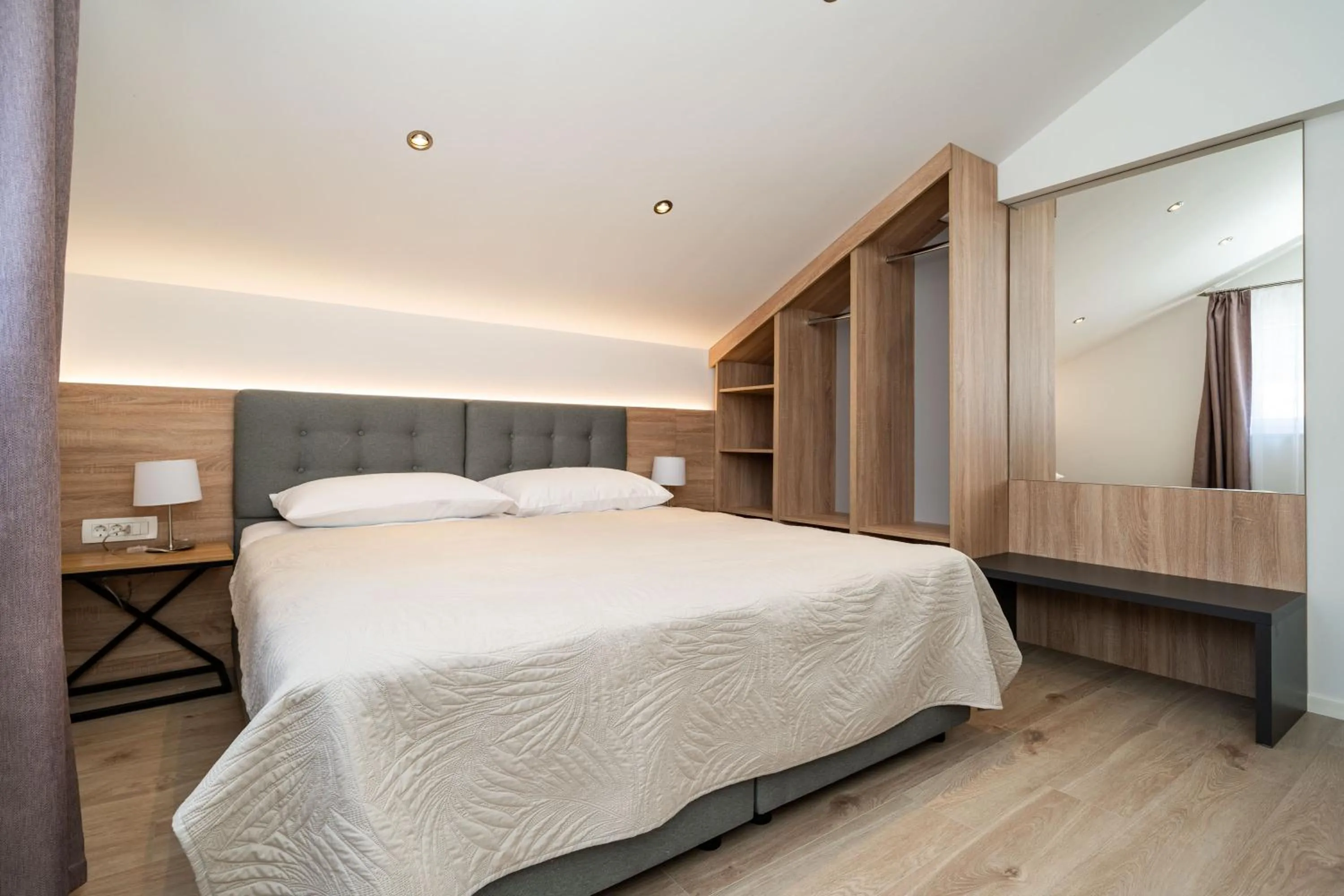 Bed in Bacan Serviced Apartments