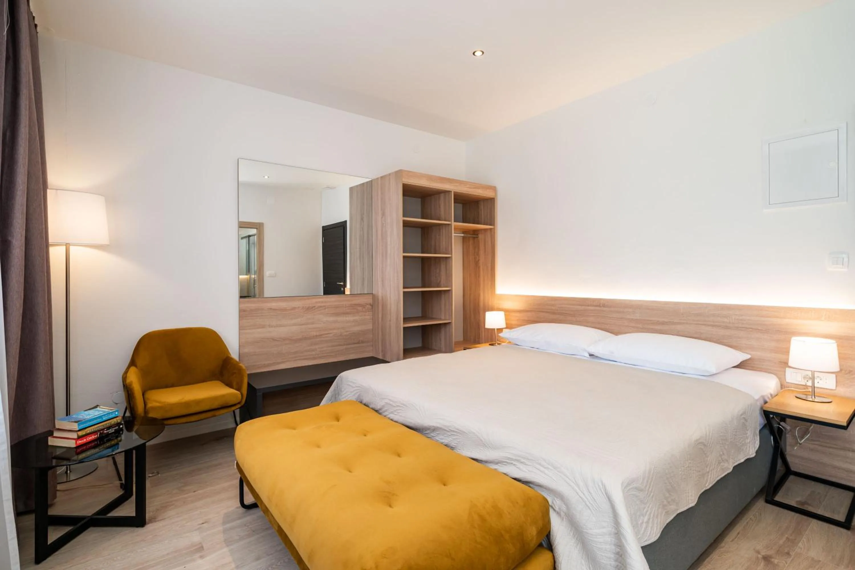 Bedroom, Bed in Bacan Serviced Apartments