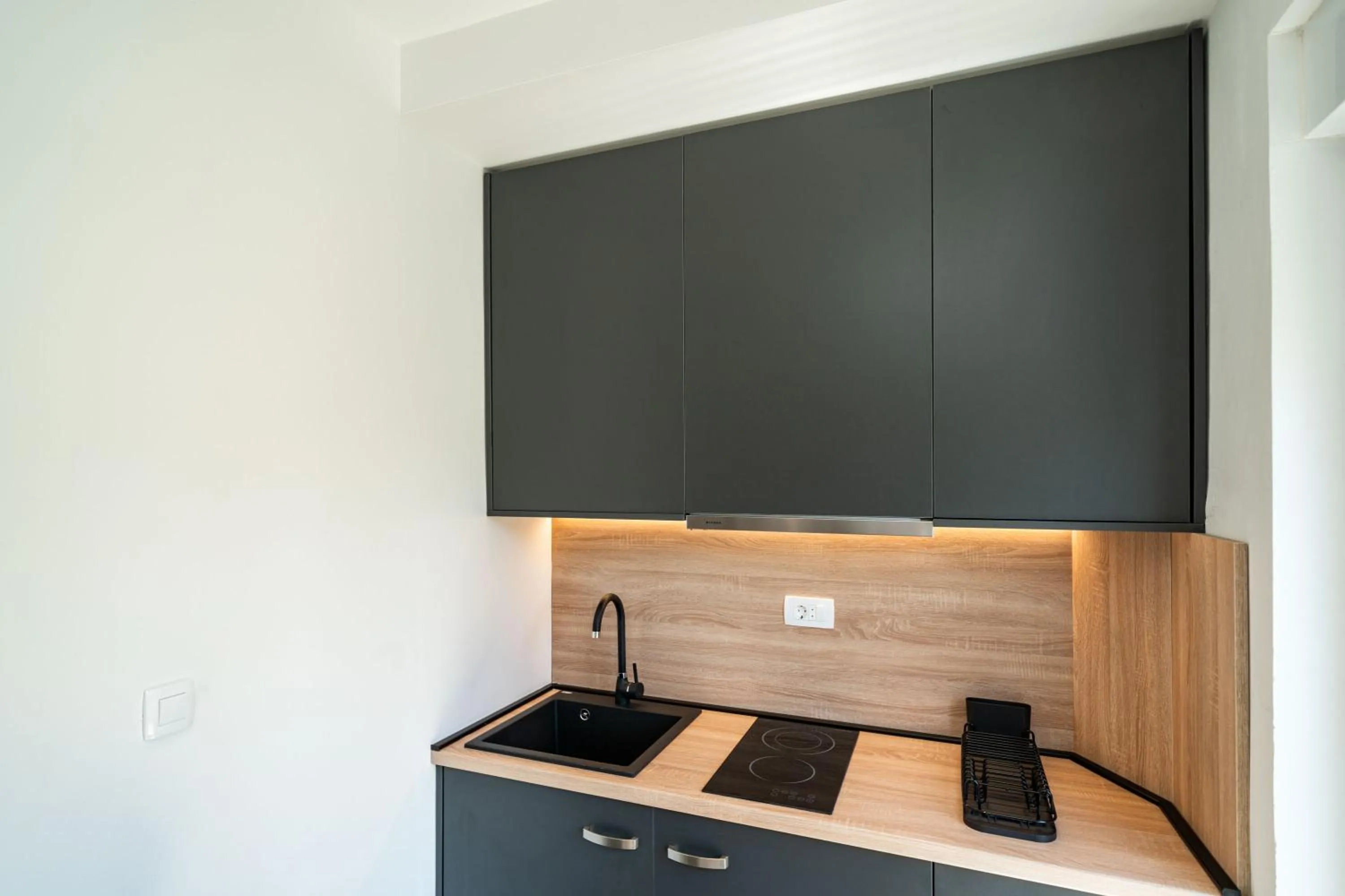 Kitchen or kitchenette in Bacan Serviced Apartments