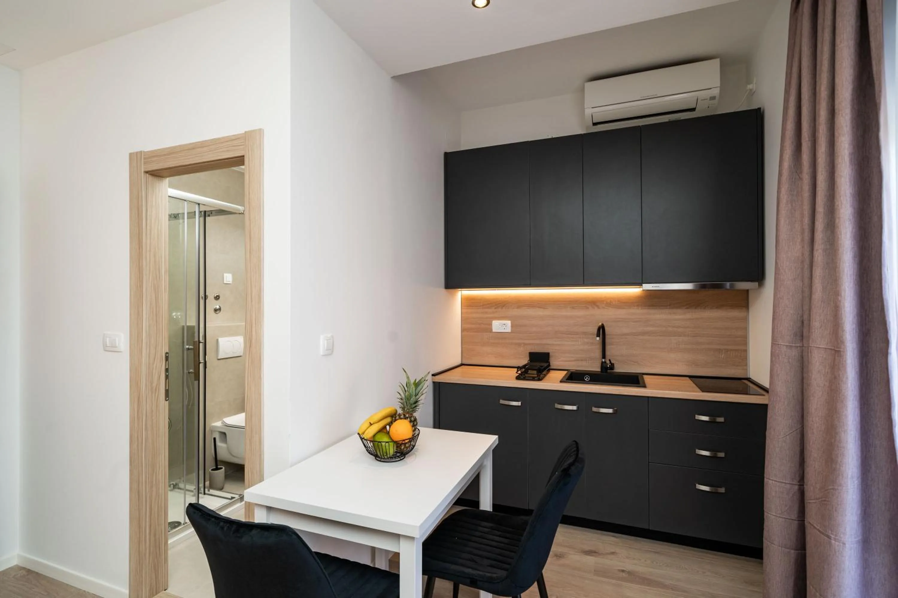 Kitchen or kitchenette in Bacan Serviced Apartments