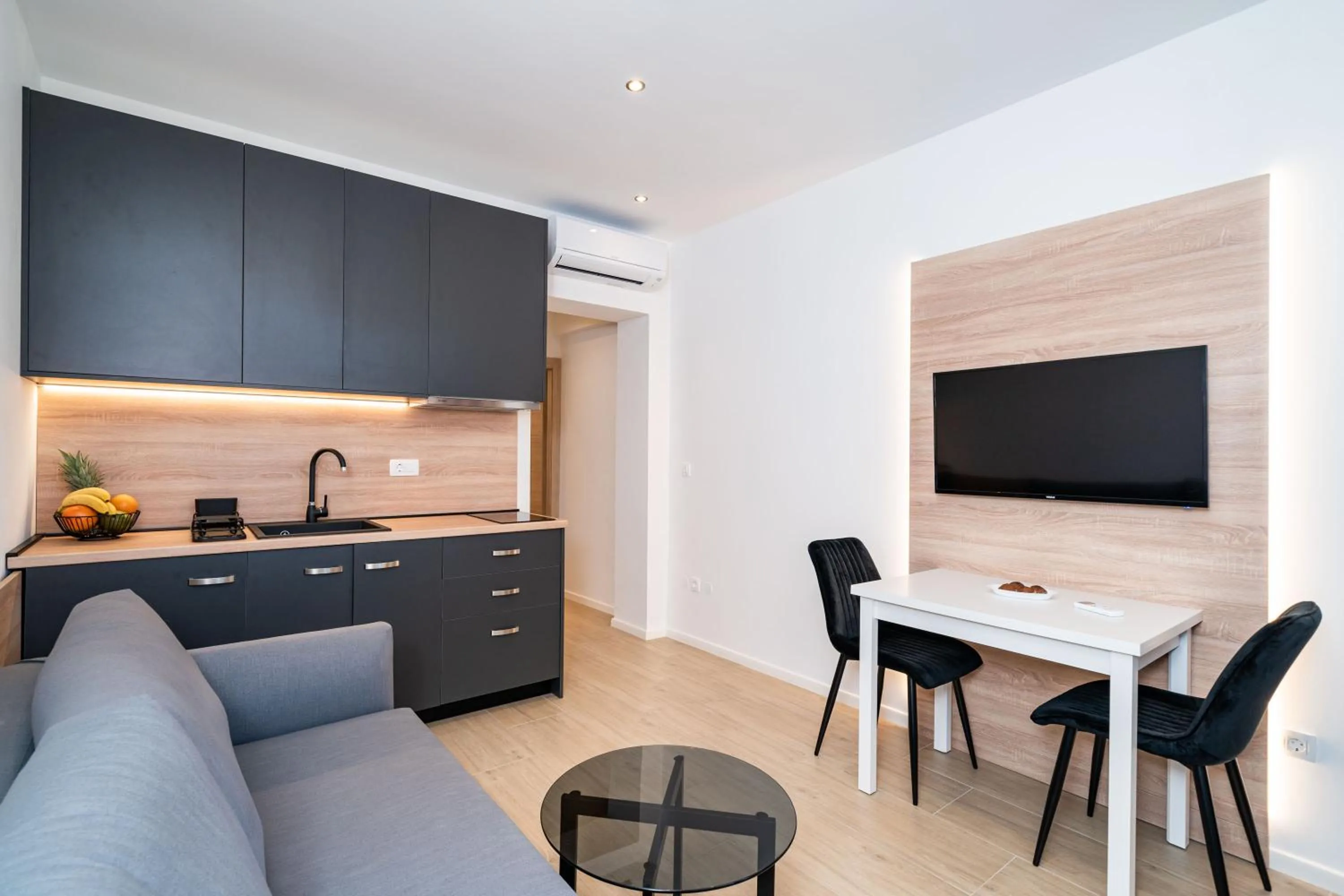 Kitchen or kitchenette in Bacan Serviced Apartments