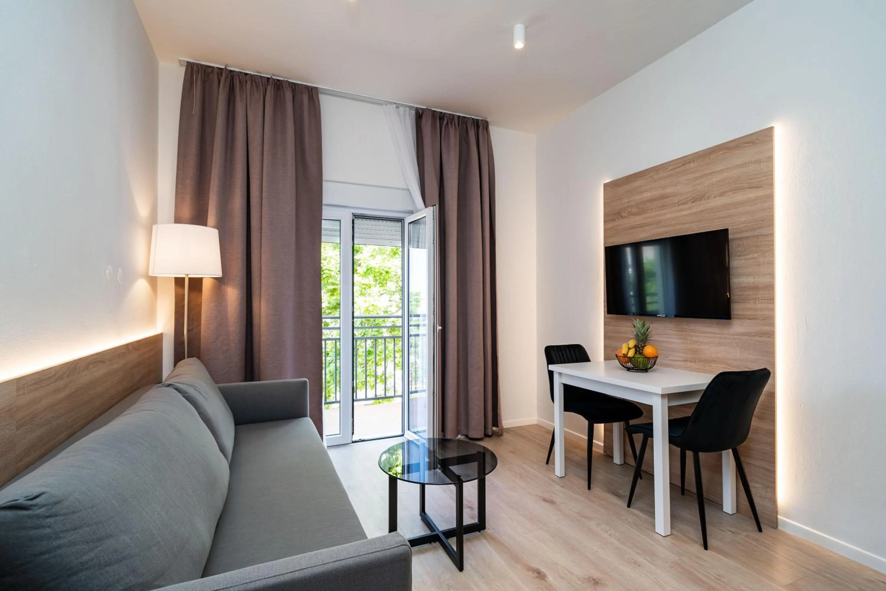 Living room in Bacan Serviced Apartments