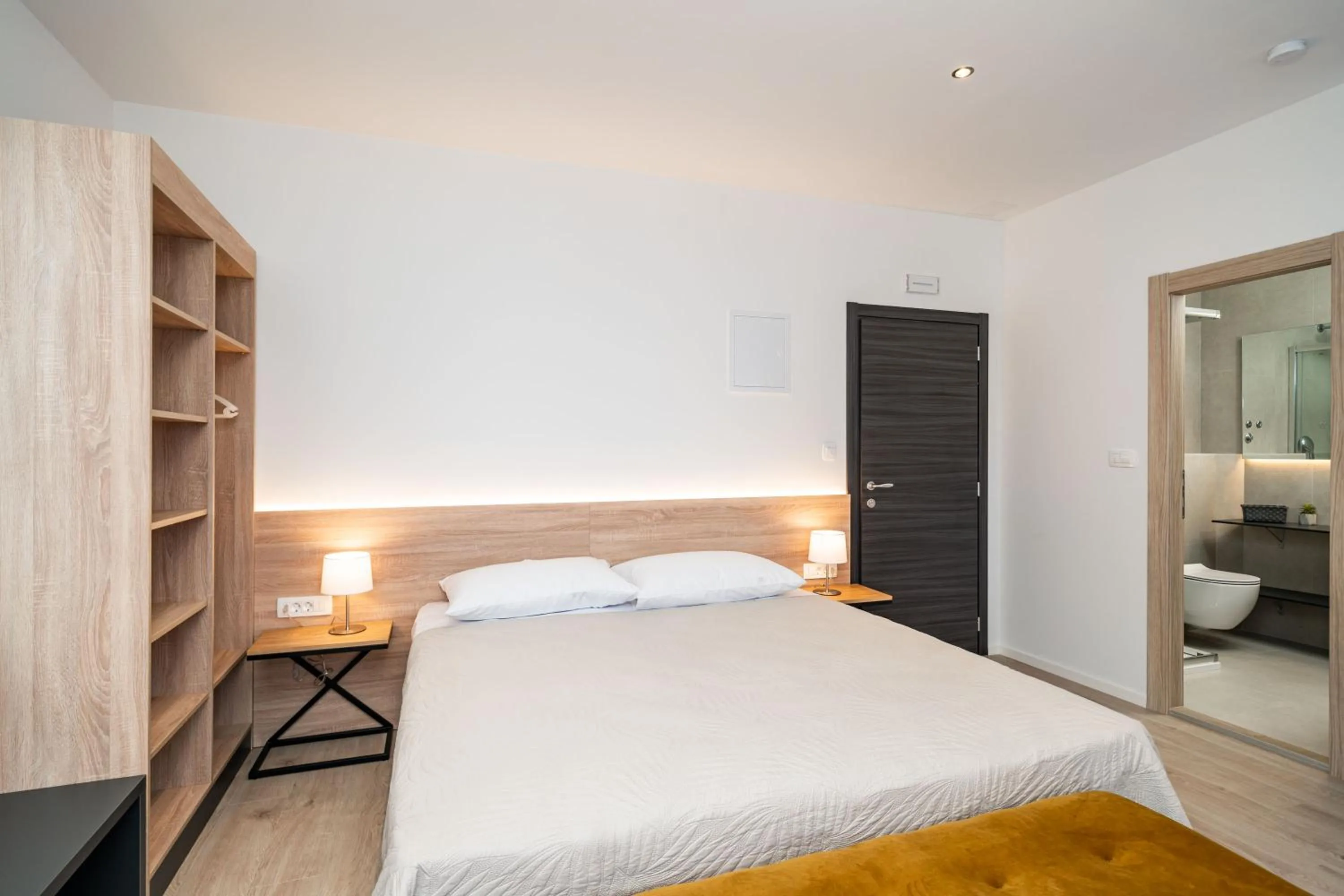 Bed in Bacan Serviced Apartments