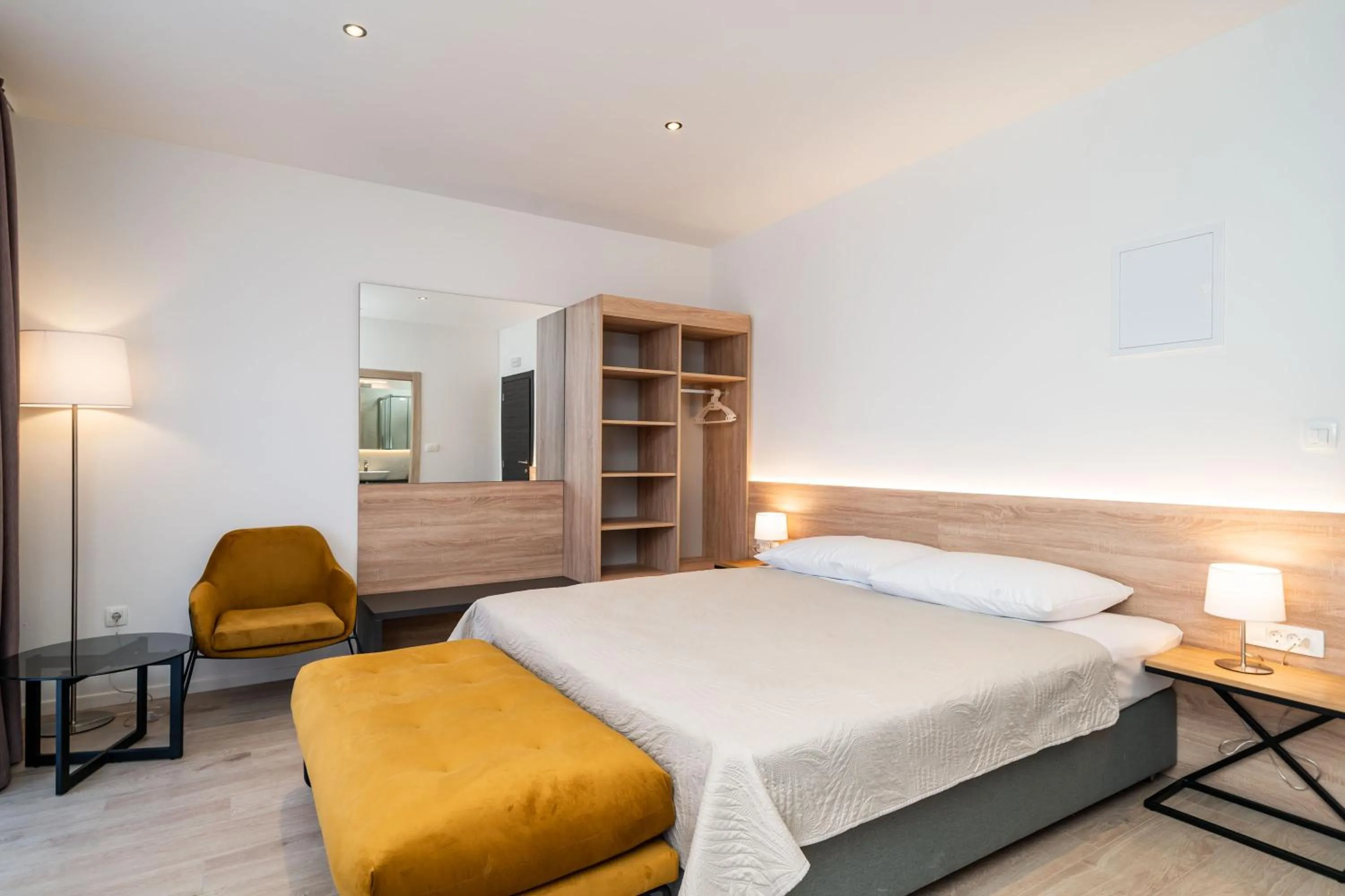 Bedroom, Bed in Bacan Serviced Apartments