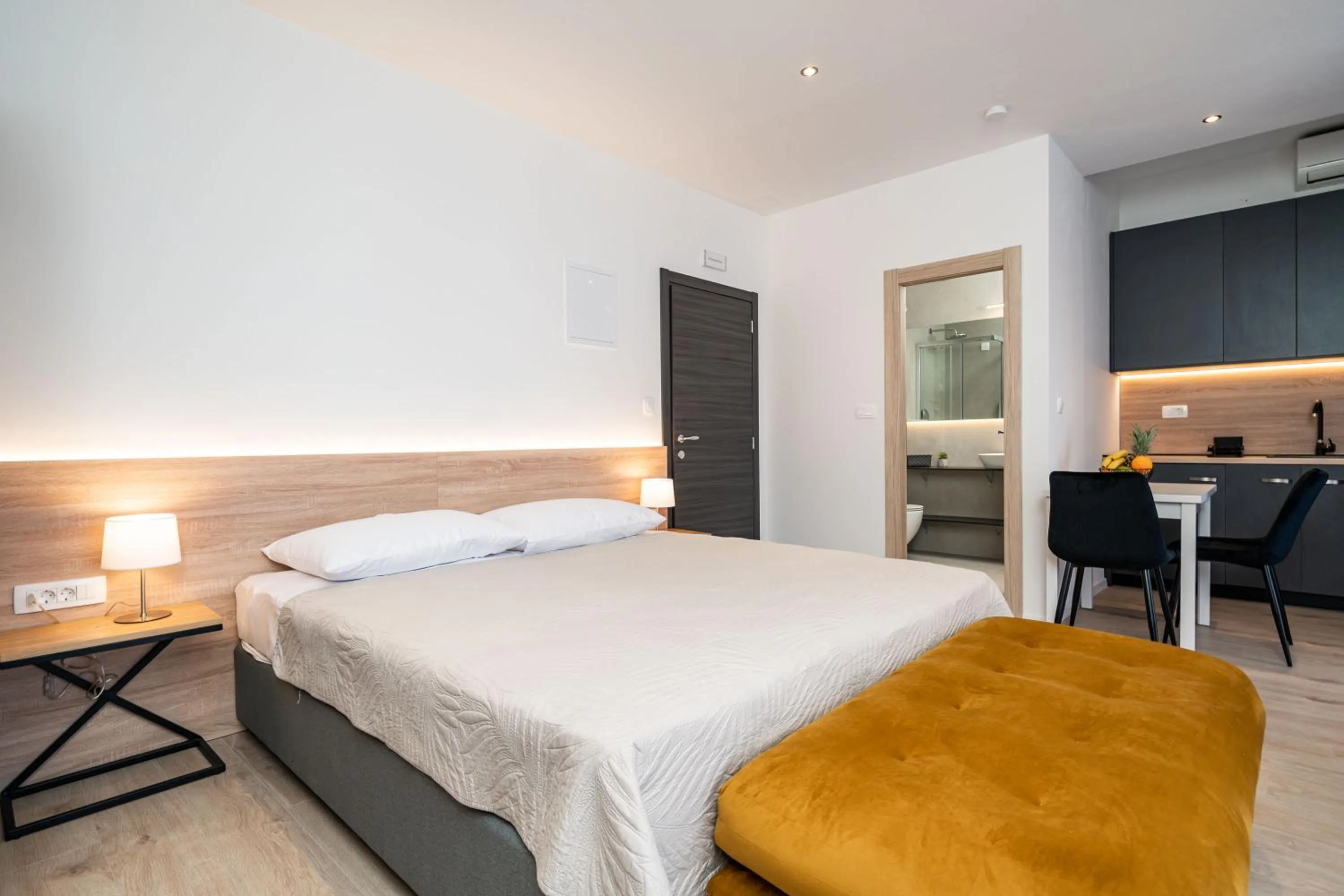 Bedroom, Bed in Bacan Serviced Apartments