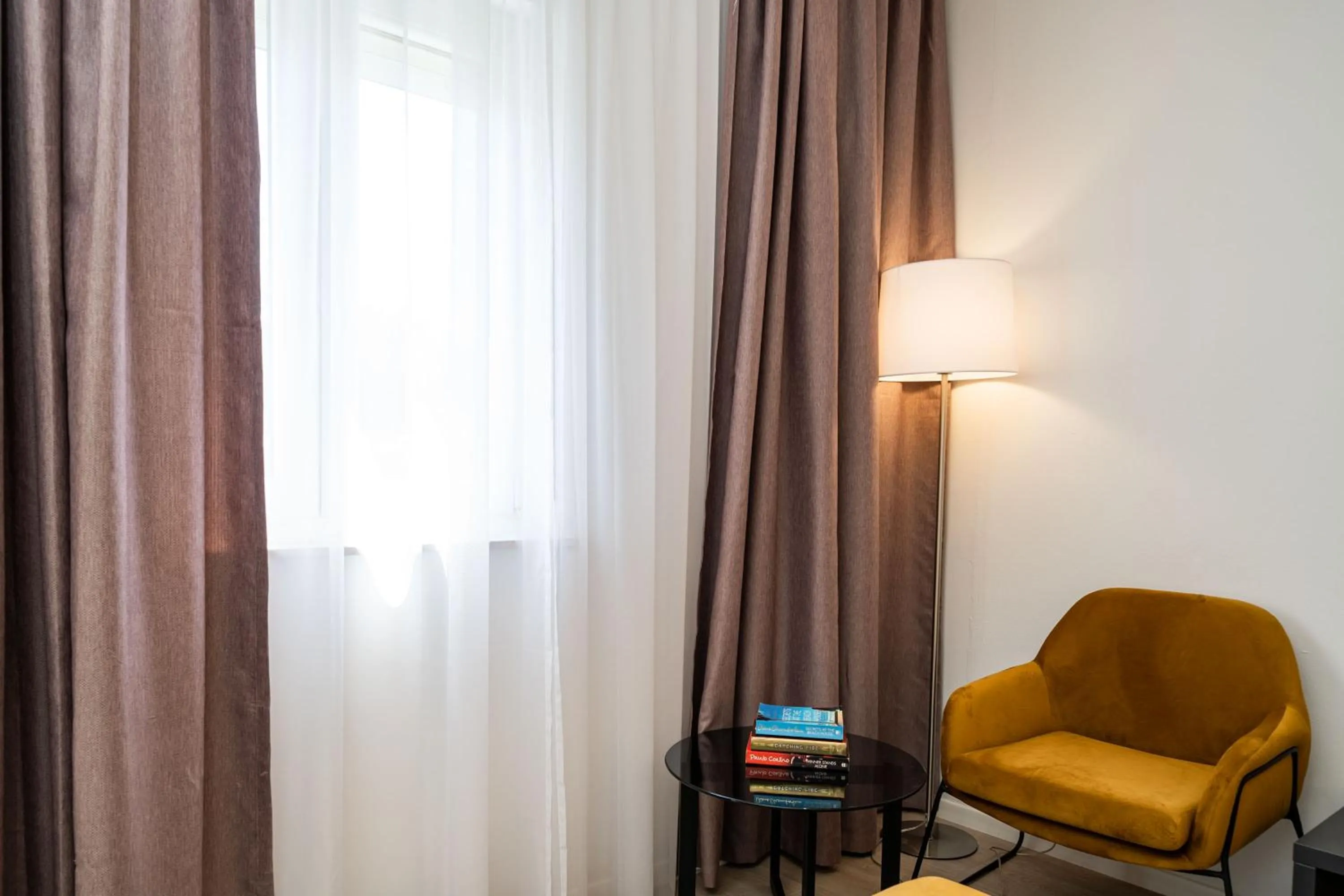 Seating area in Bacan Serviced Apartments