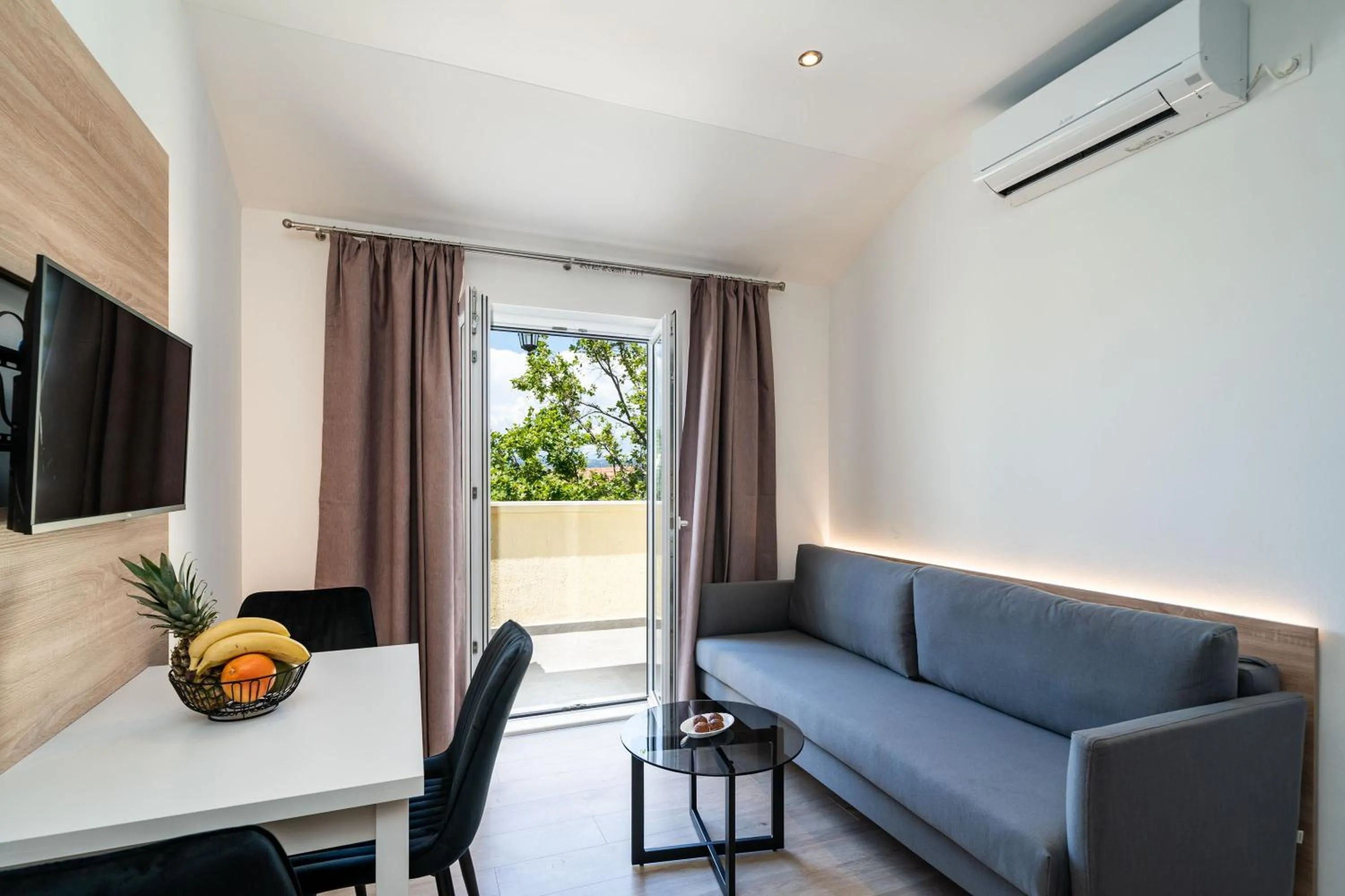 Seating area in Bacan Serviced Apartments