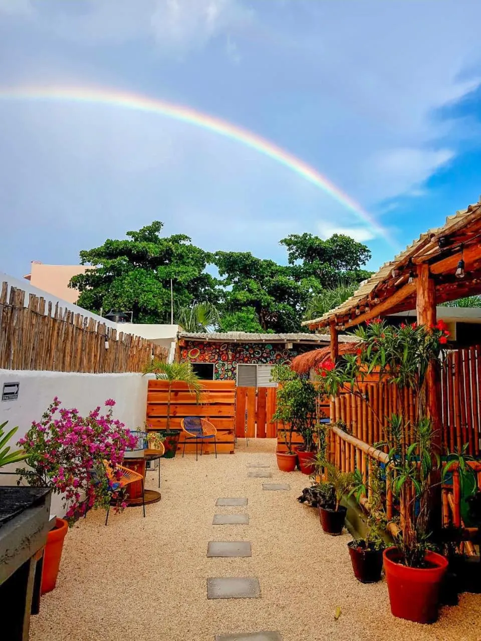 Balcony/Terrace in Wabi Hostel