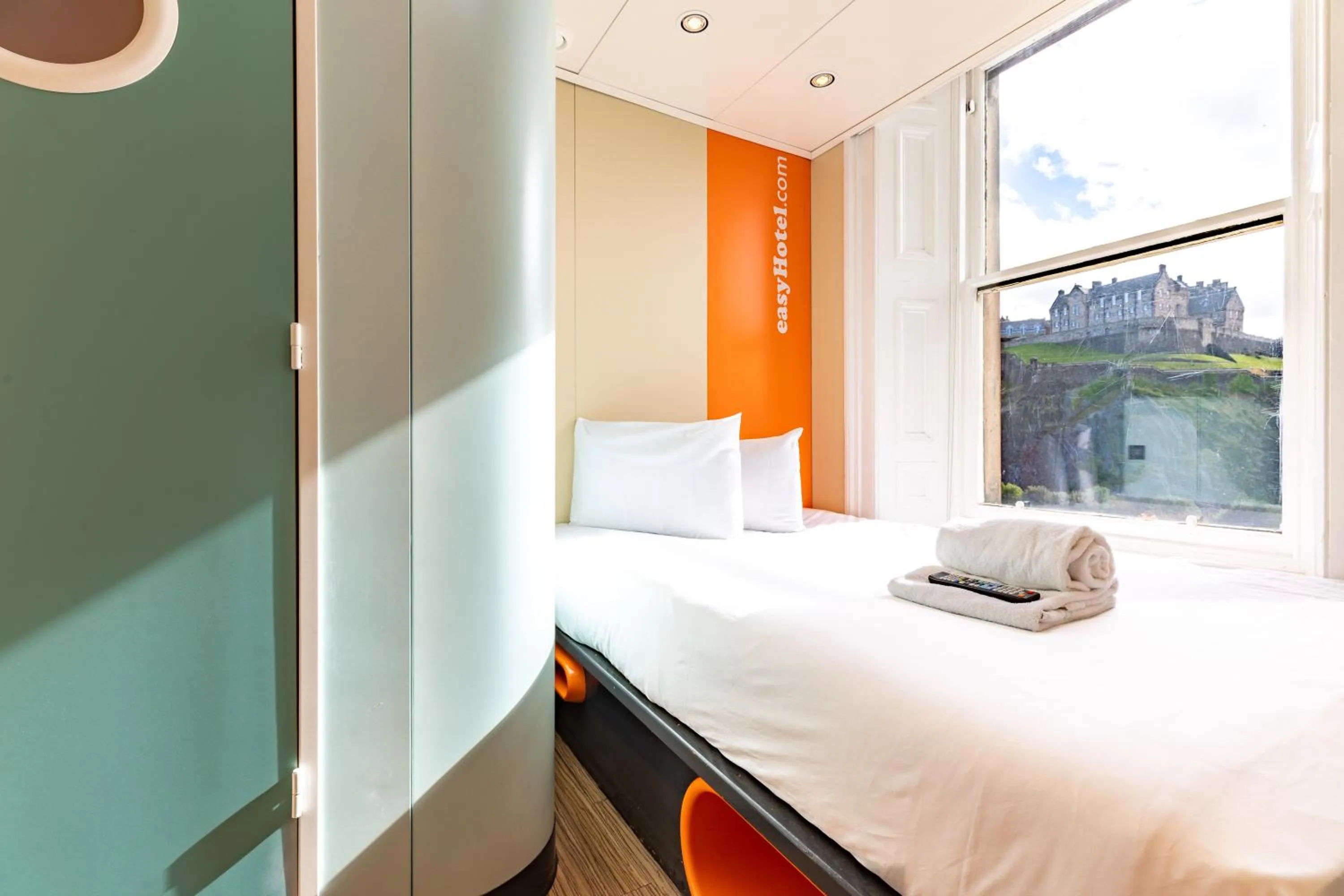 Bed in easyHotel Edinburgh