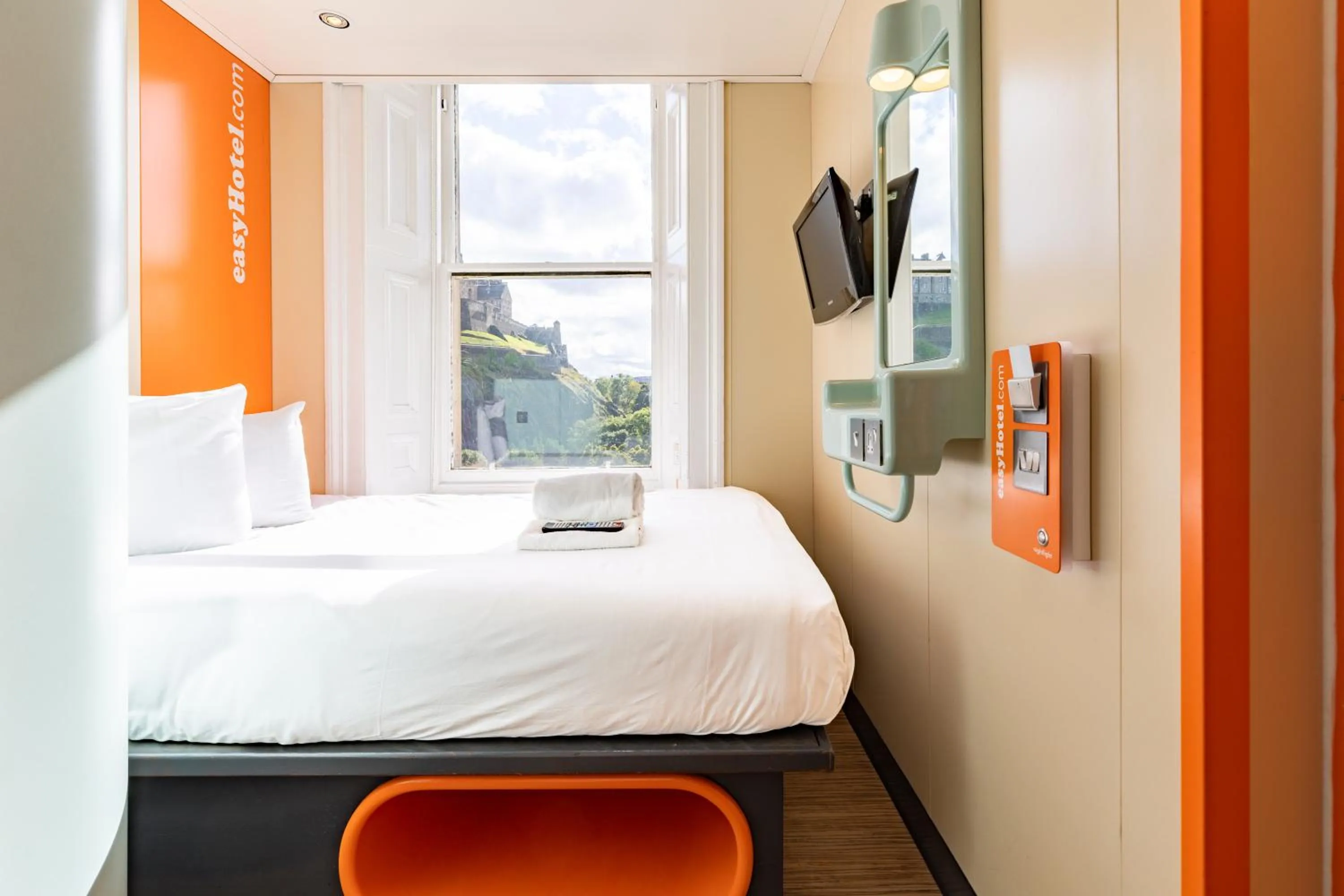 Bed in easyHotel Edinburgh