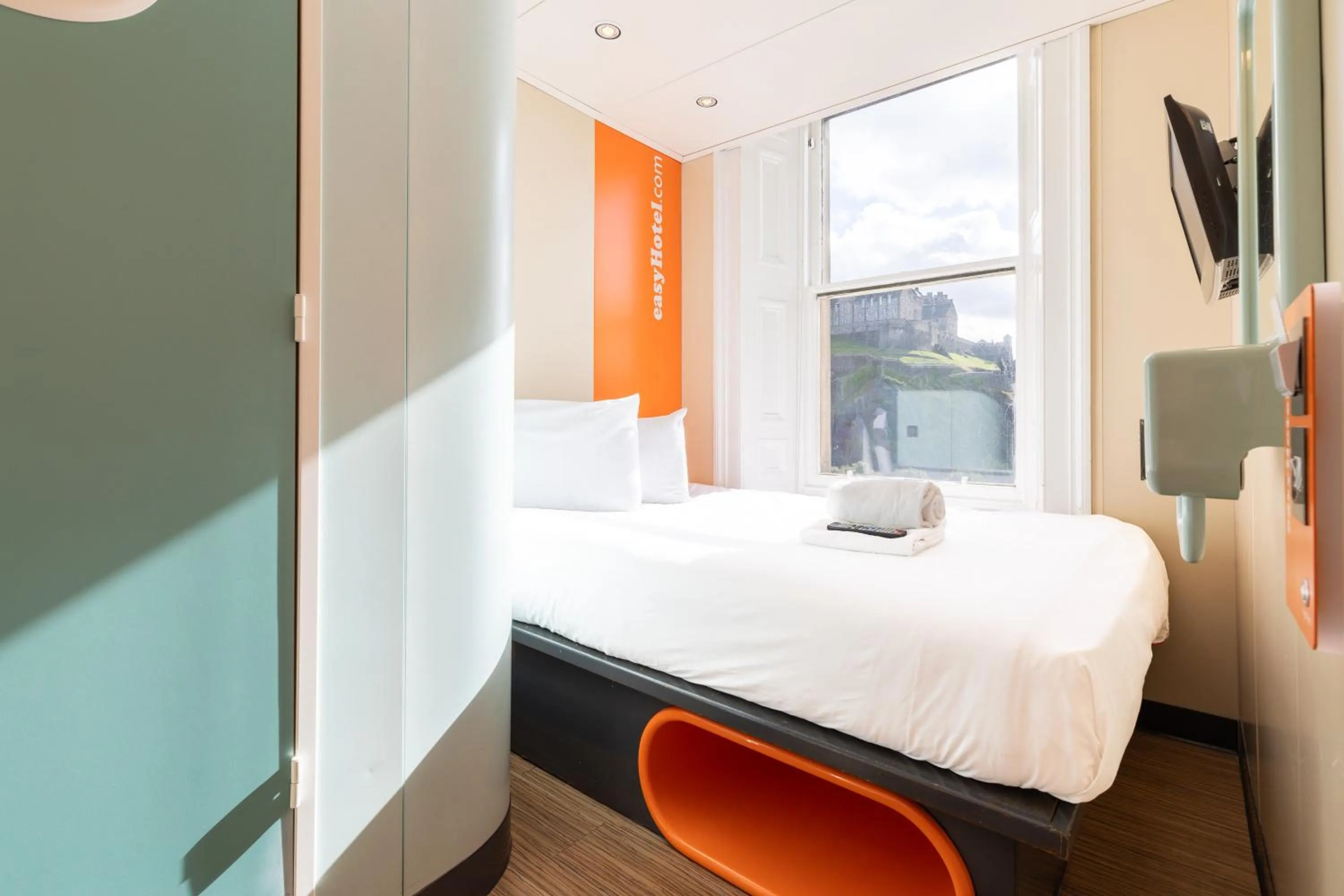 Bed in easyHotel Edinburgh