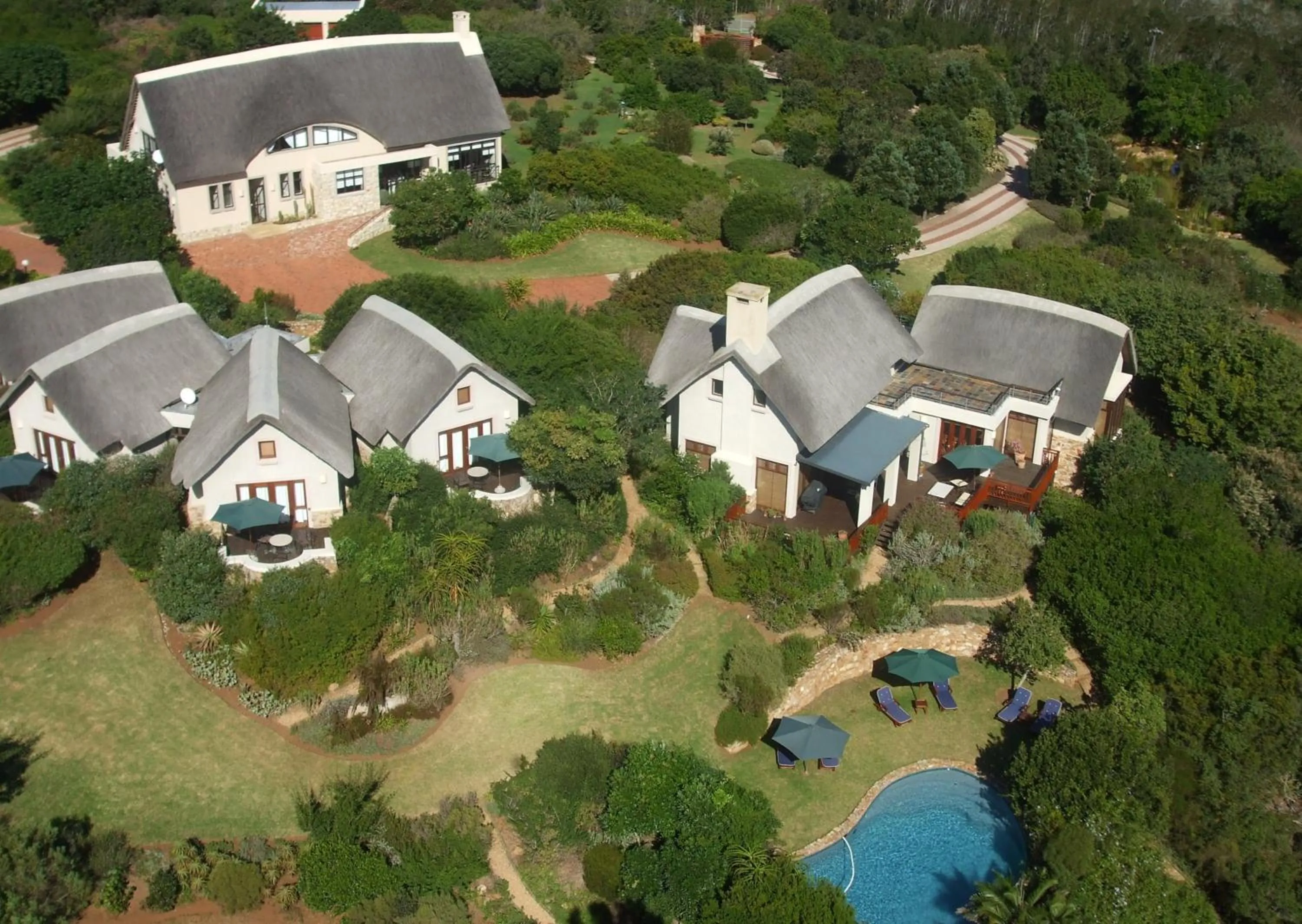 Bird's eye view in Paradise Cove