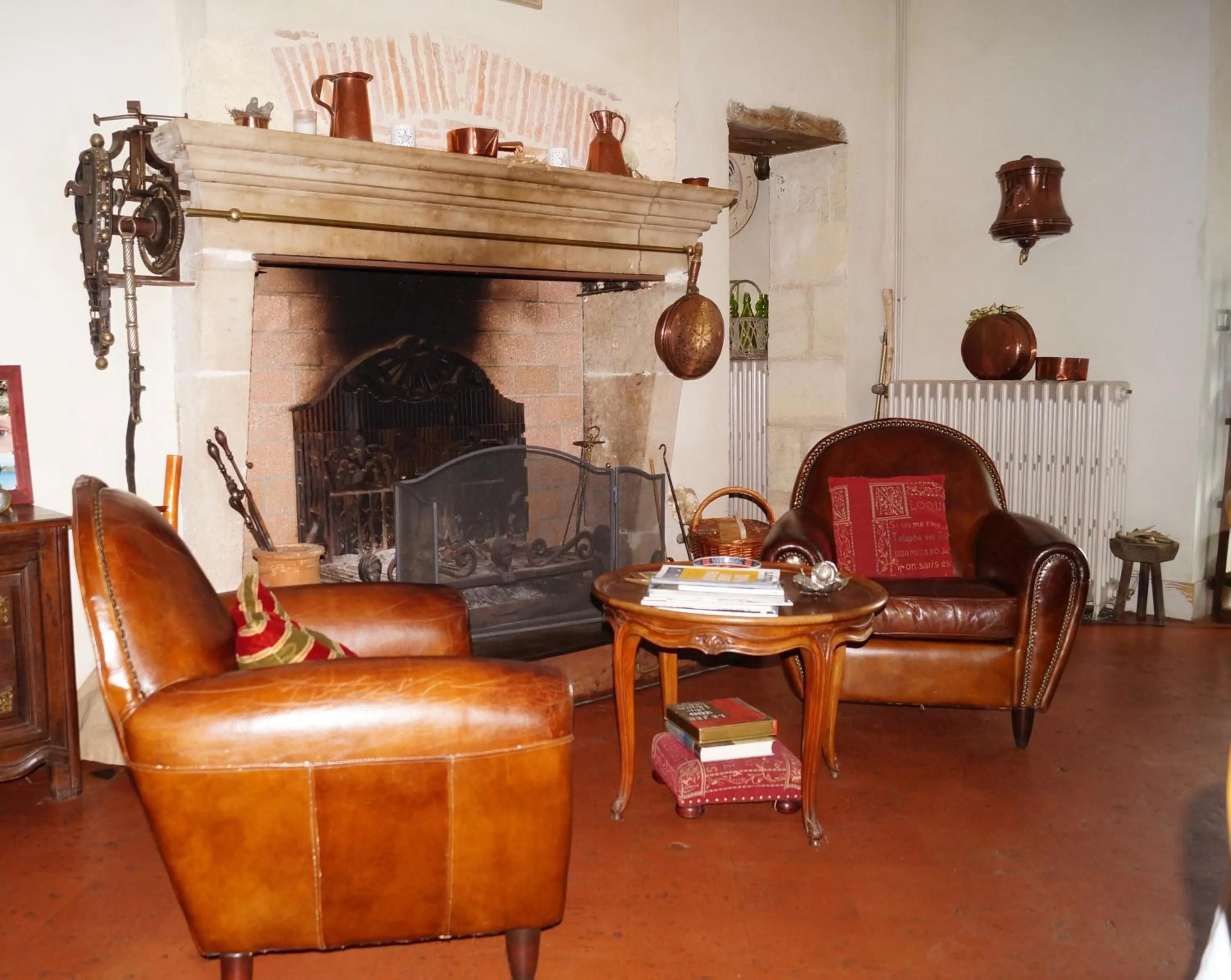 Seating area in Les Luz - Chambres d'hôtes