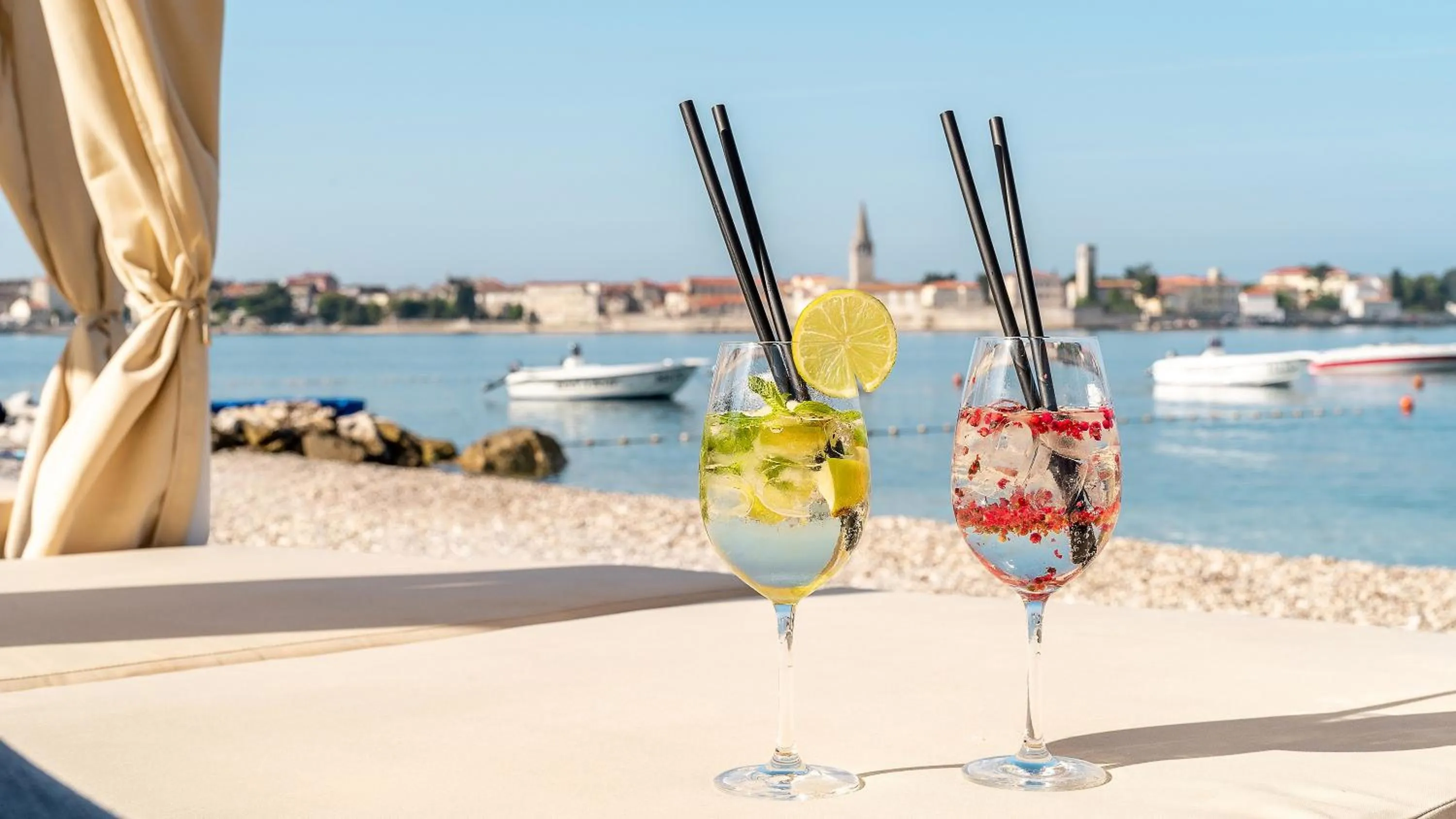 Beach in Valamar Parentino Hotel